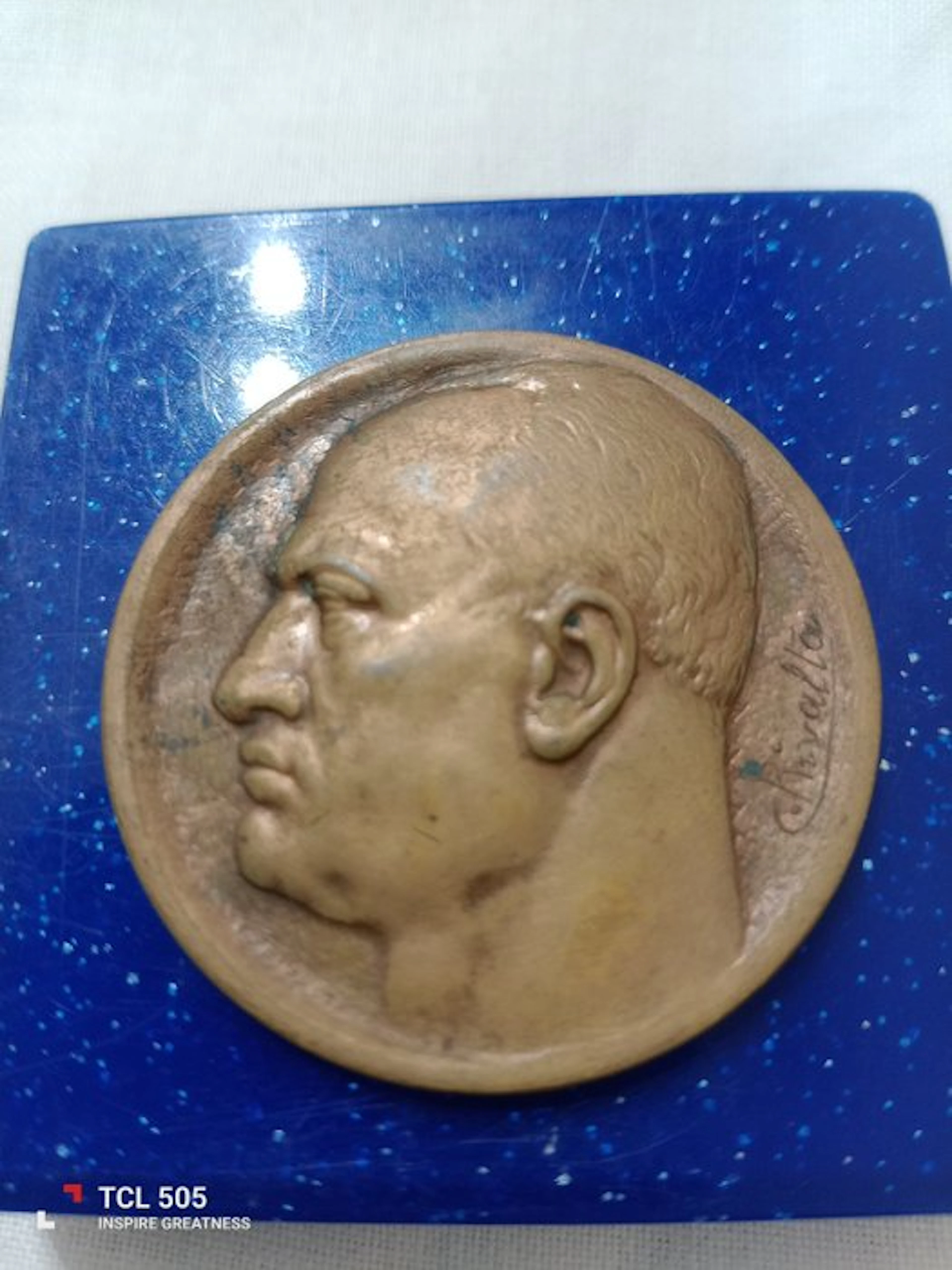 Italy - Military medal - Benito Mussolini - 1935