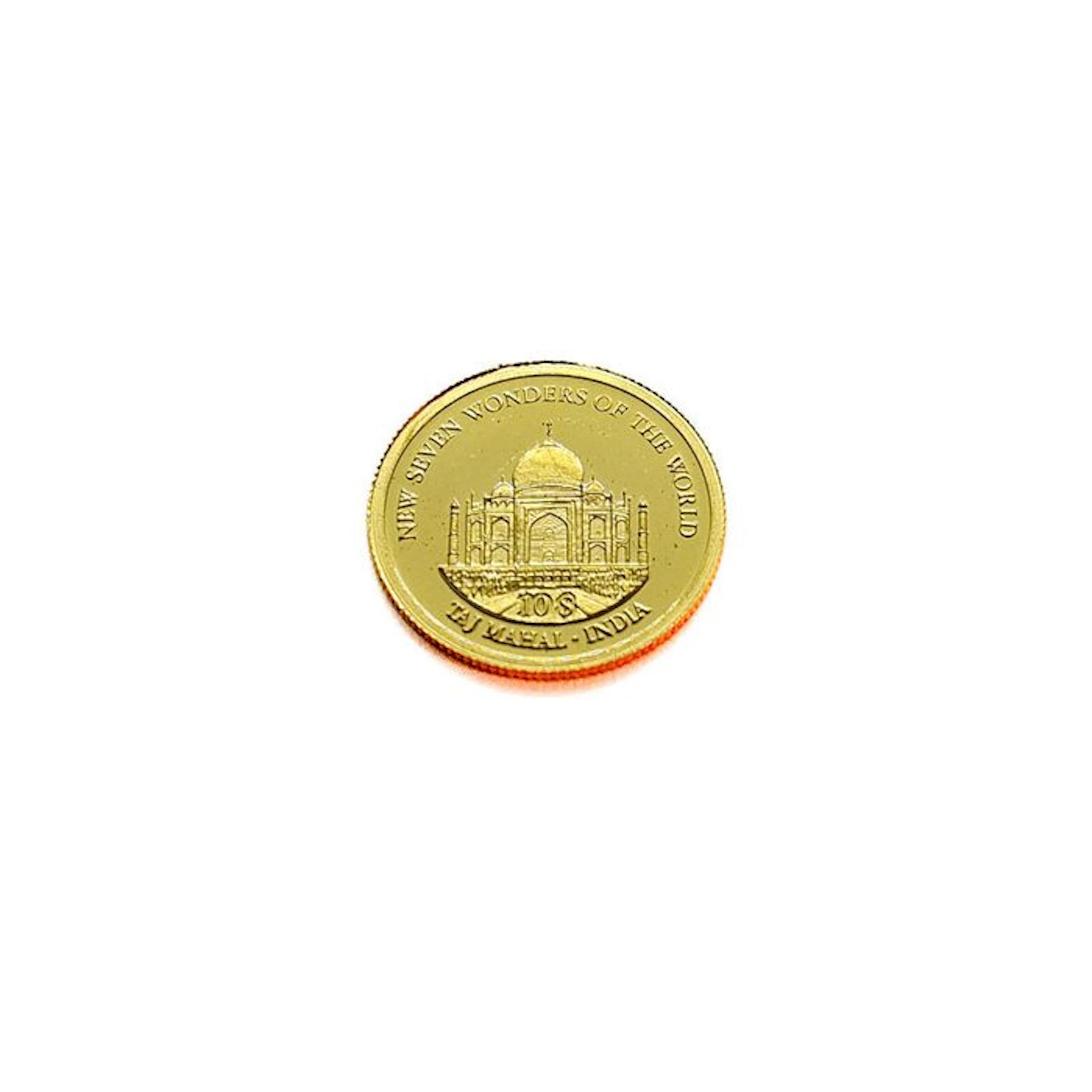 Solomon Islands. 10 Dollars 2007 Taj Mahal, 1g (.999)