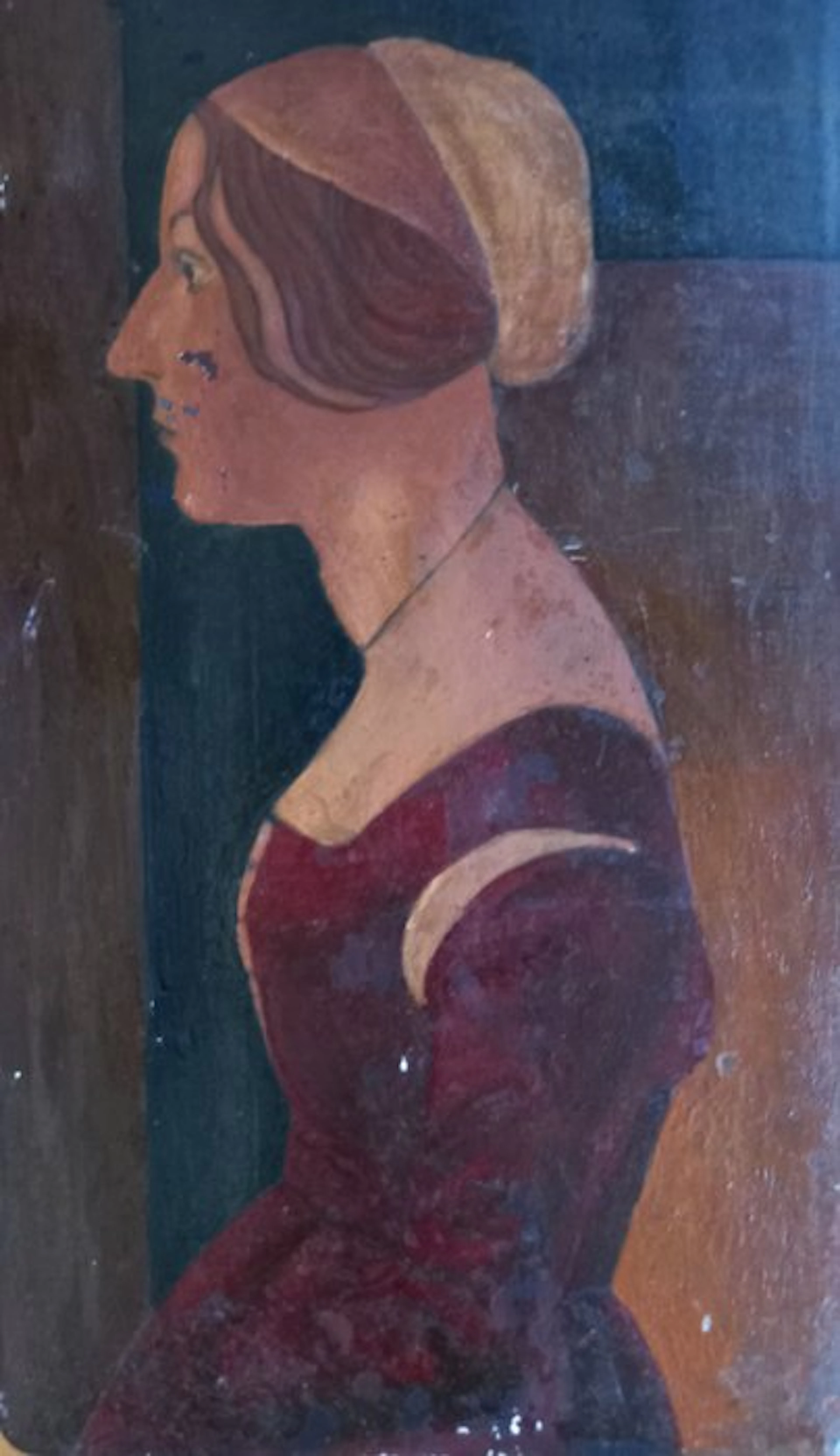 Sandro Botticelli (1445-1510), After - Portrait einer jungen Dame