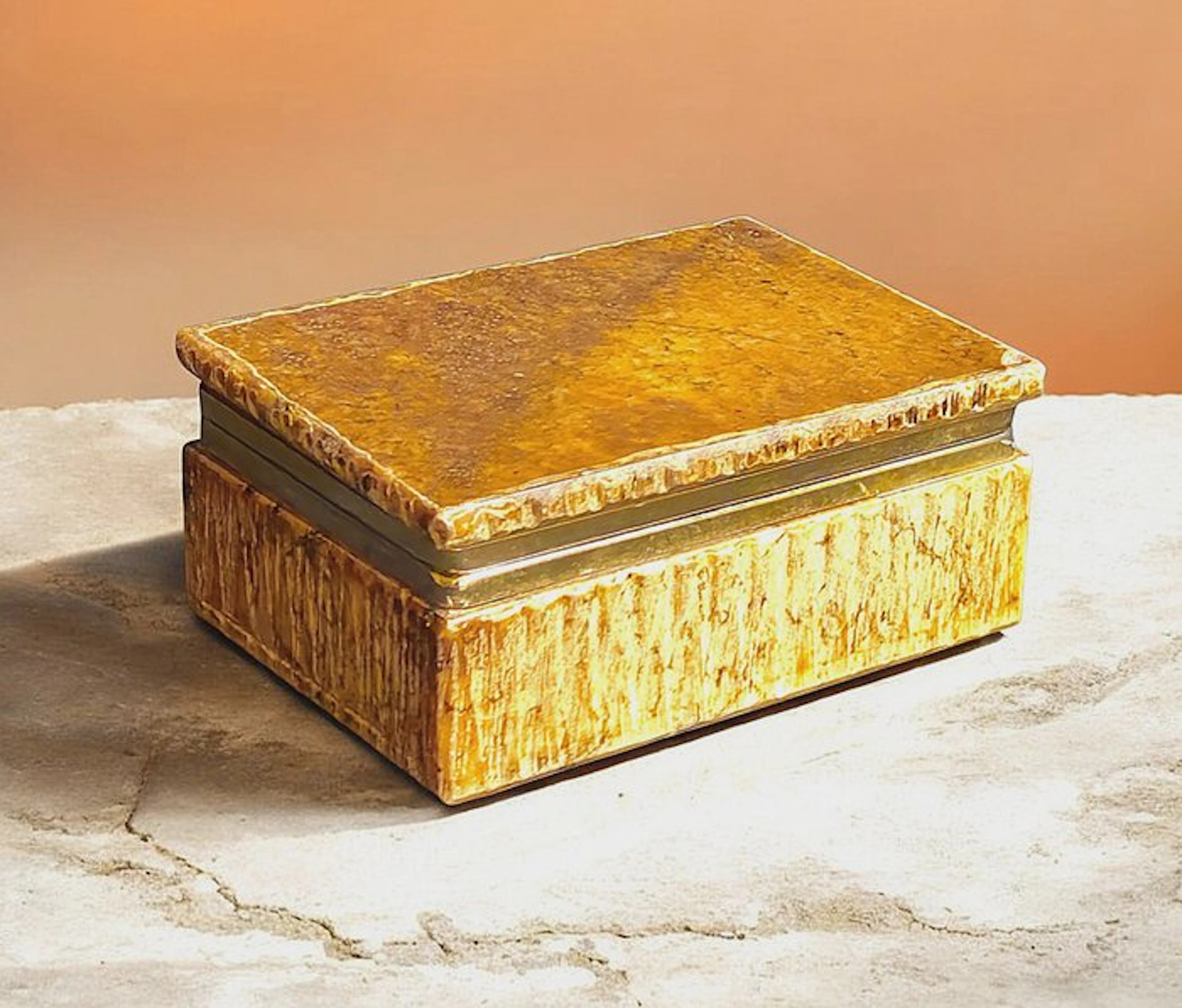 Volterra workshops Italy - No reserve price - Cigarette case - Alabaster