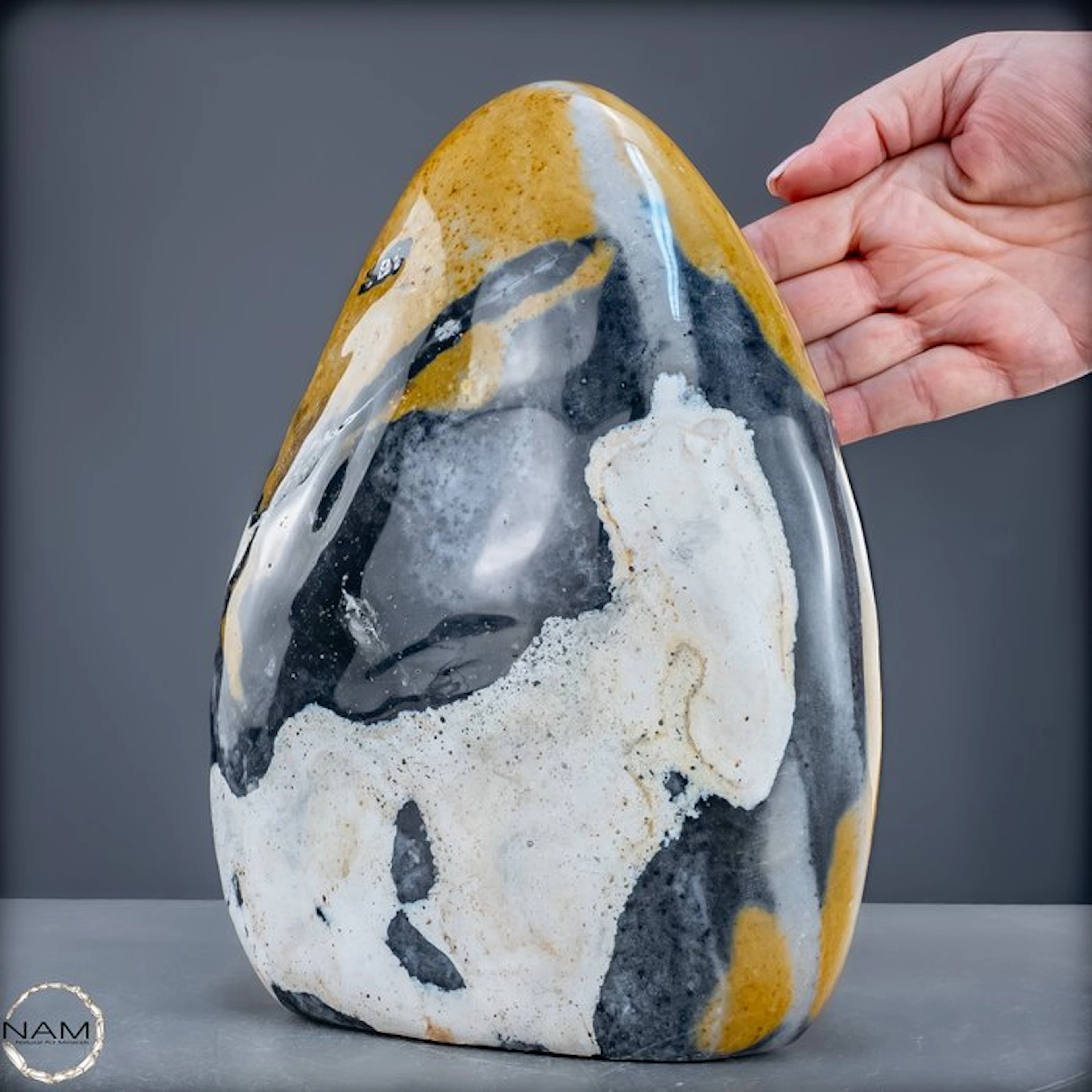 New Find! Rare Natural Jasper - Chalcedony Freeform- 4830.71 g