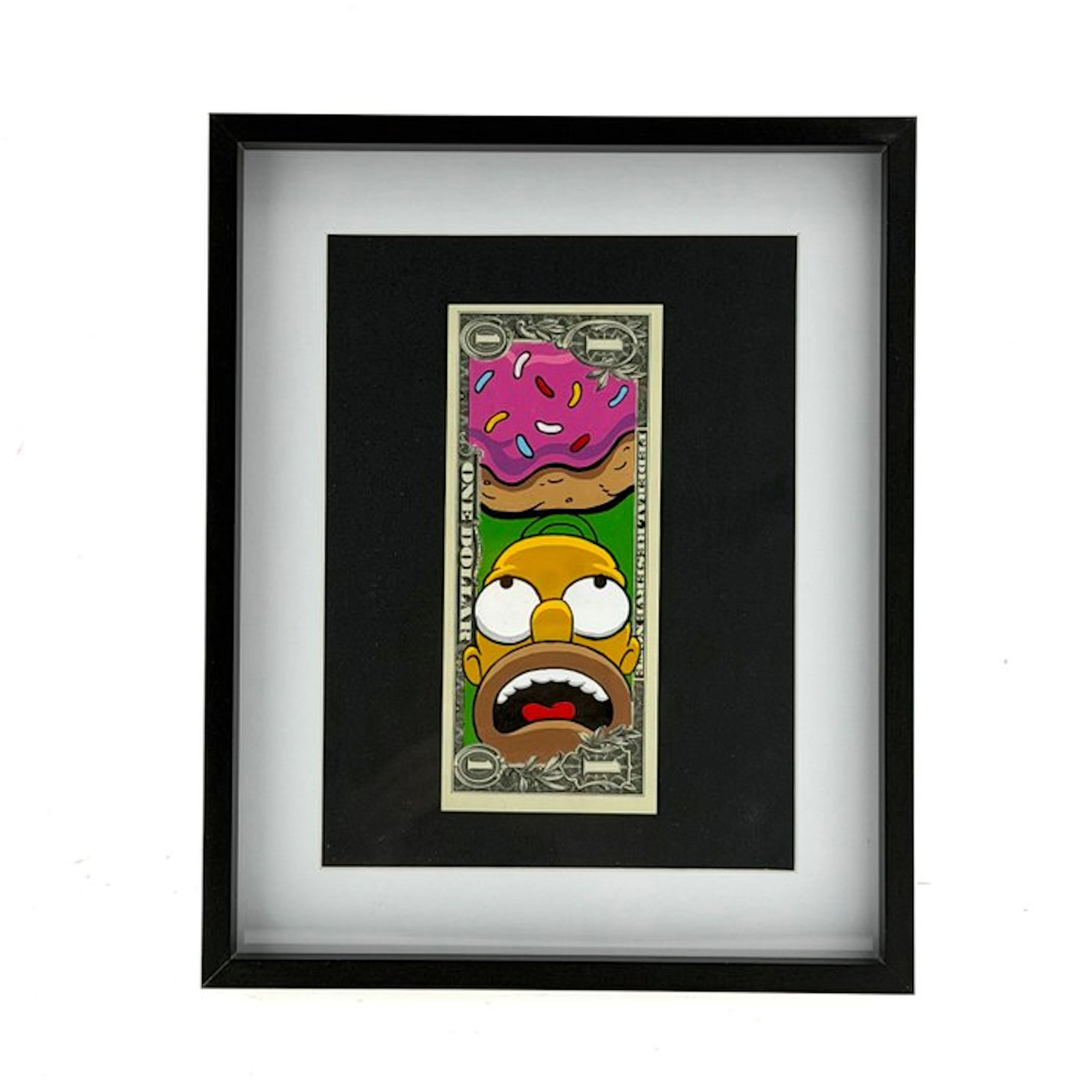 PAAPI (1986) - Hungry Homer Simpson - DollarArt framed