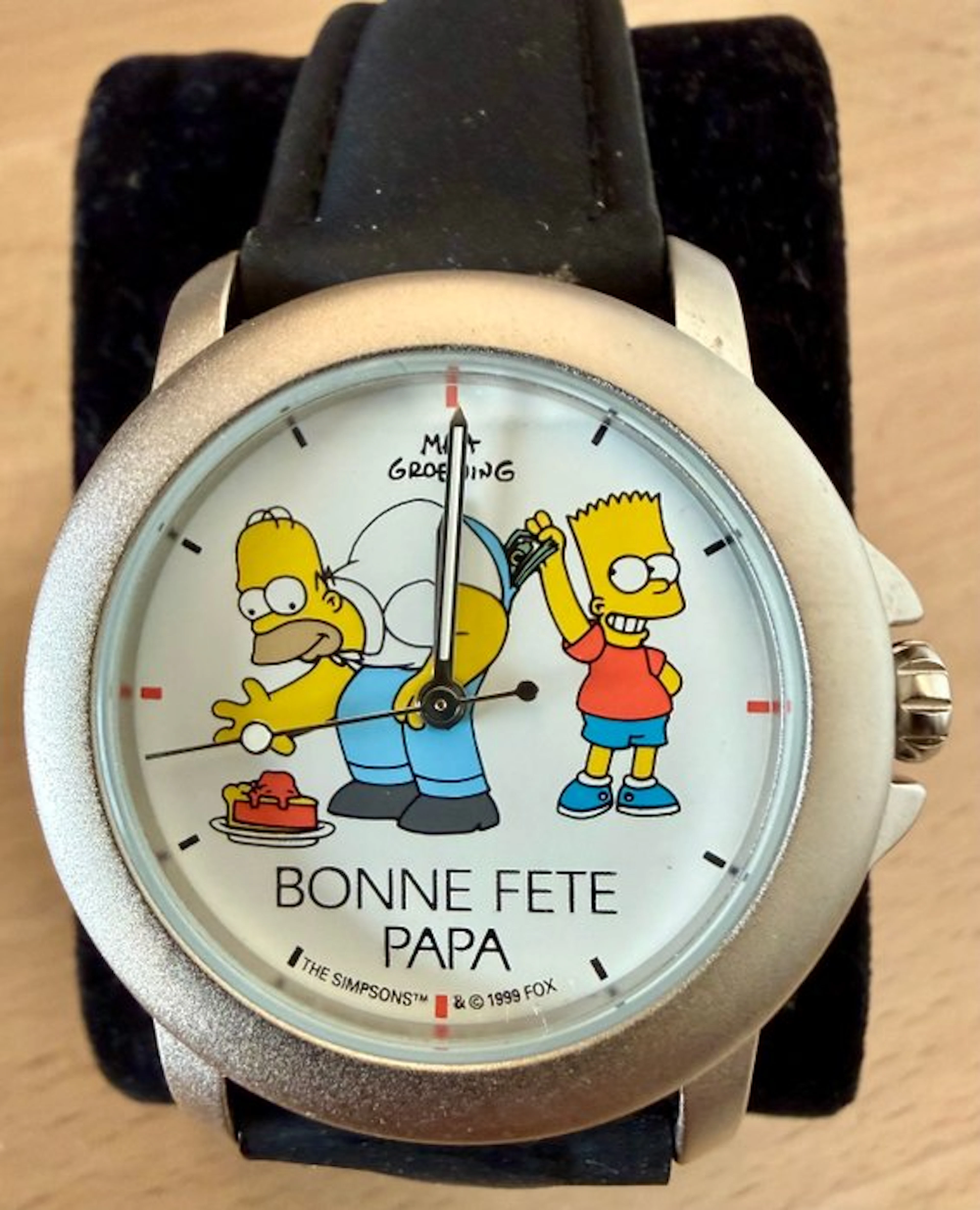 The Simpsons, “Bonne Fête Papa” (1999) – cassa 34,5 mm - 1 Watch - 1999