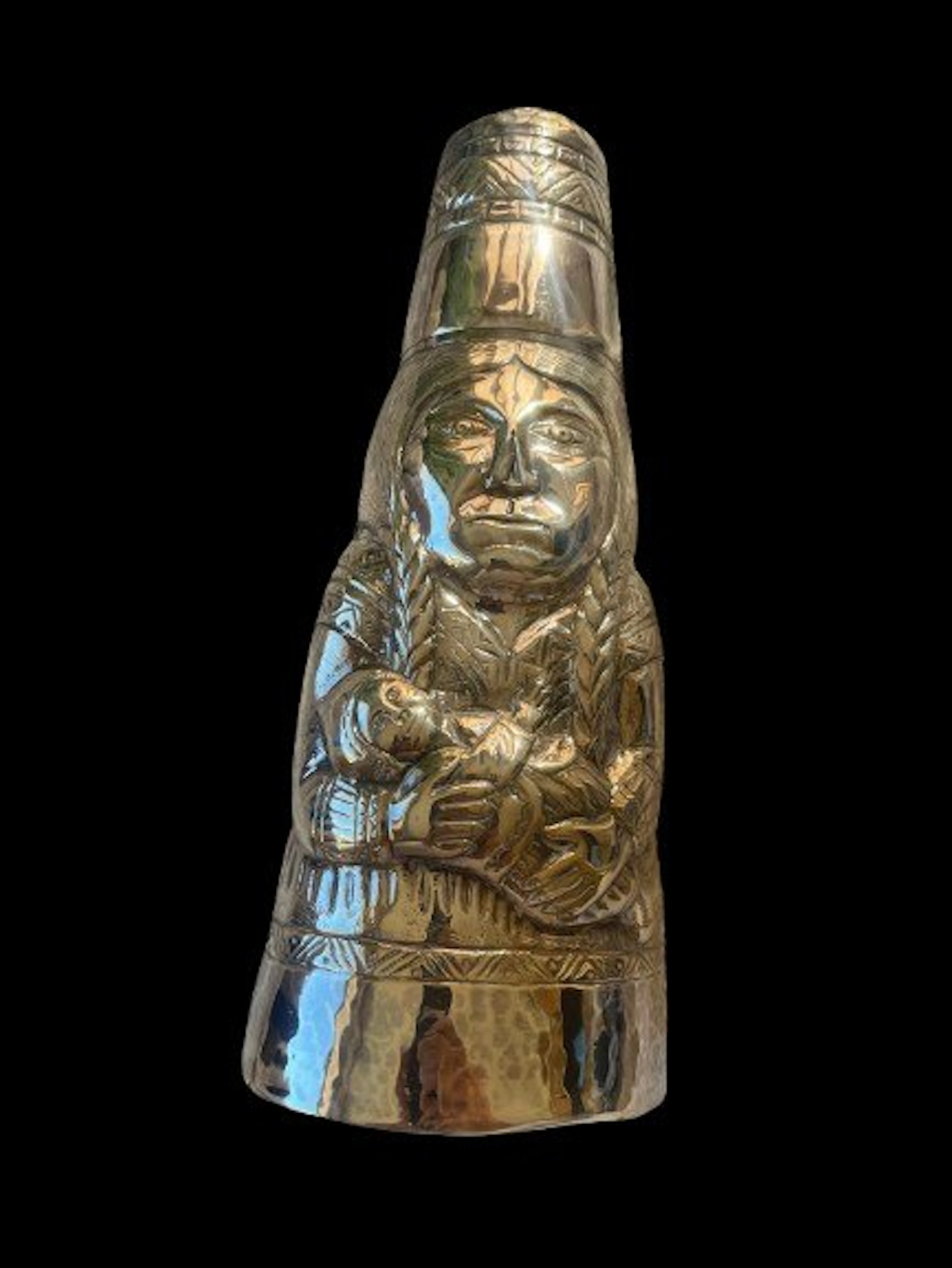 Cocktail shaker - .925 silver - with a cup