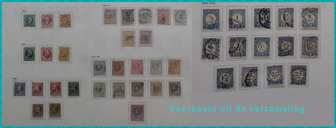 Netherlands 1852/1977 - Stamped collection with better...