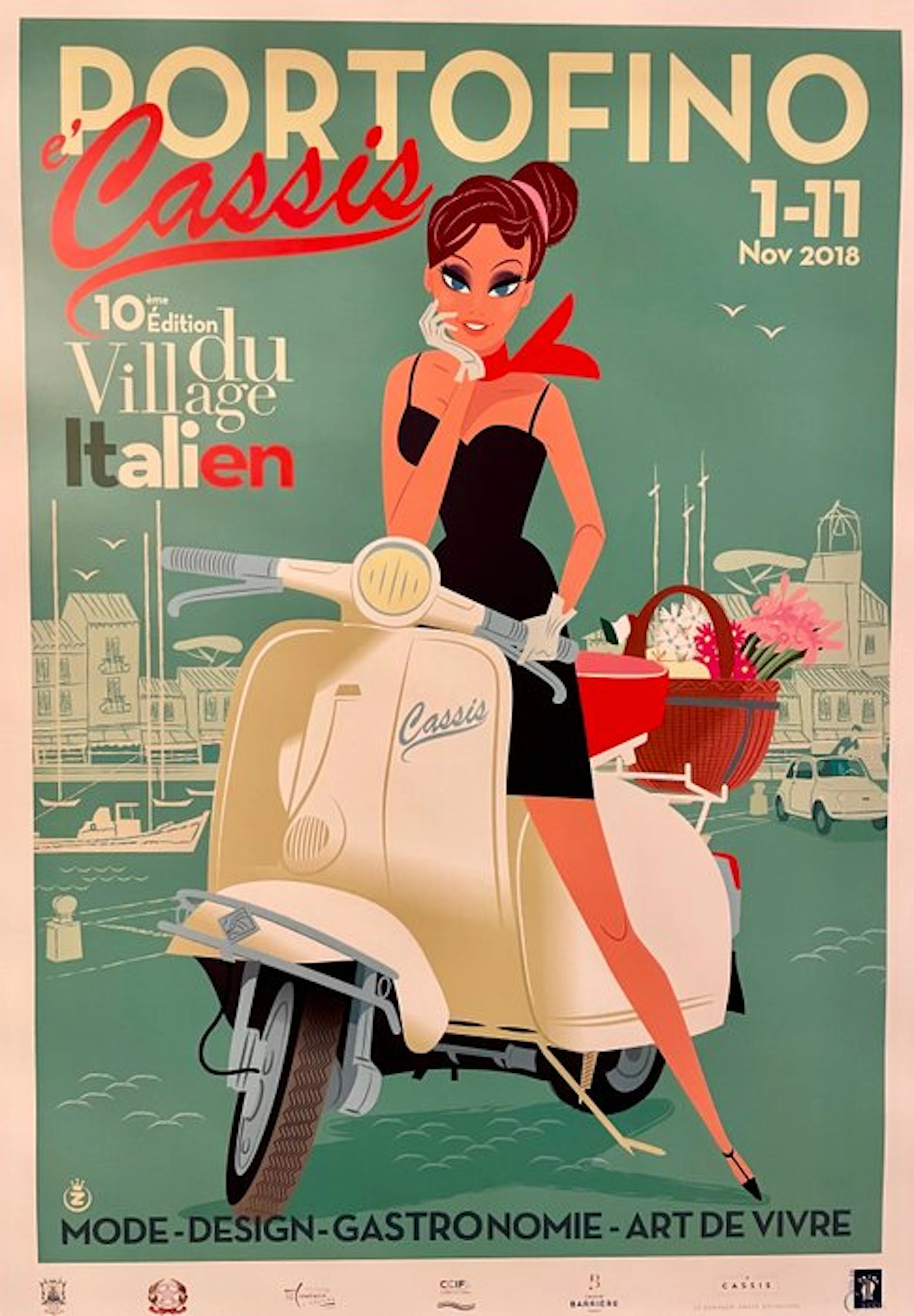 Monsieur Z - Portofino - Viva La Vespa - Année 2018