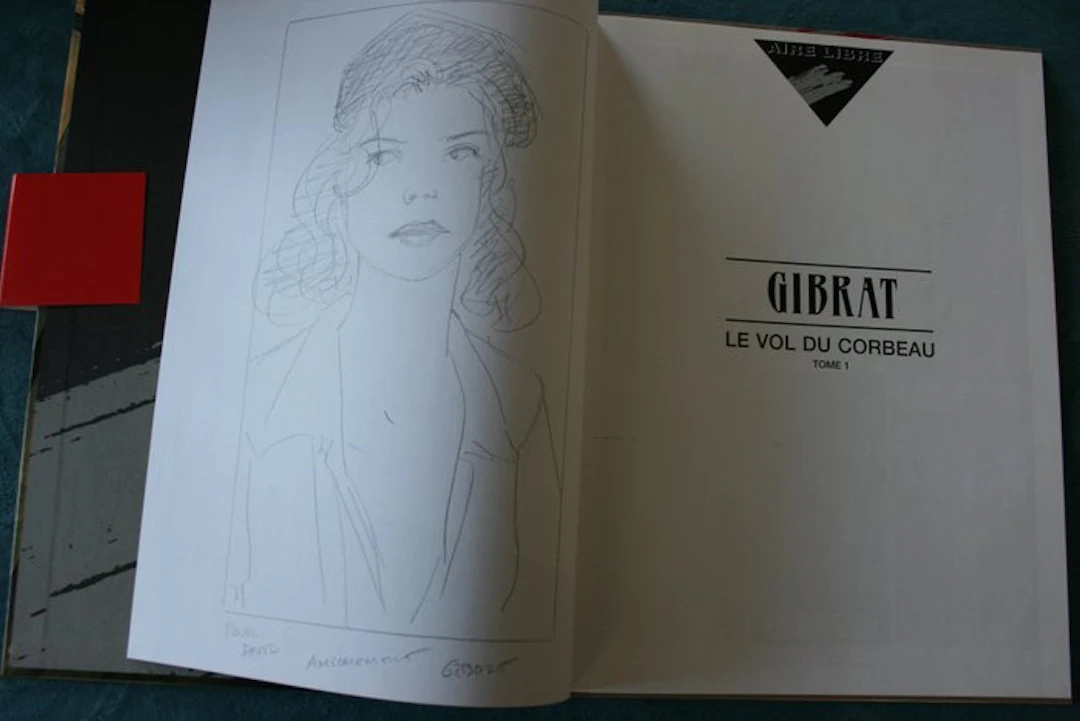 Le Vol du Corbeau T1 + dédicace - C + bandeau - 1 Album - First edition - 2002