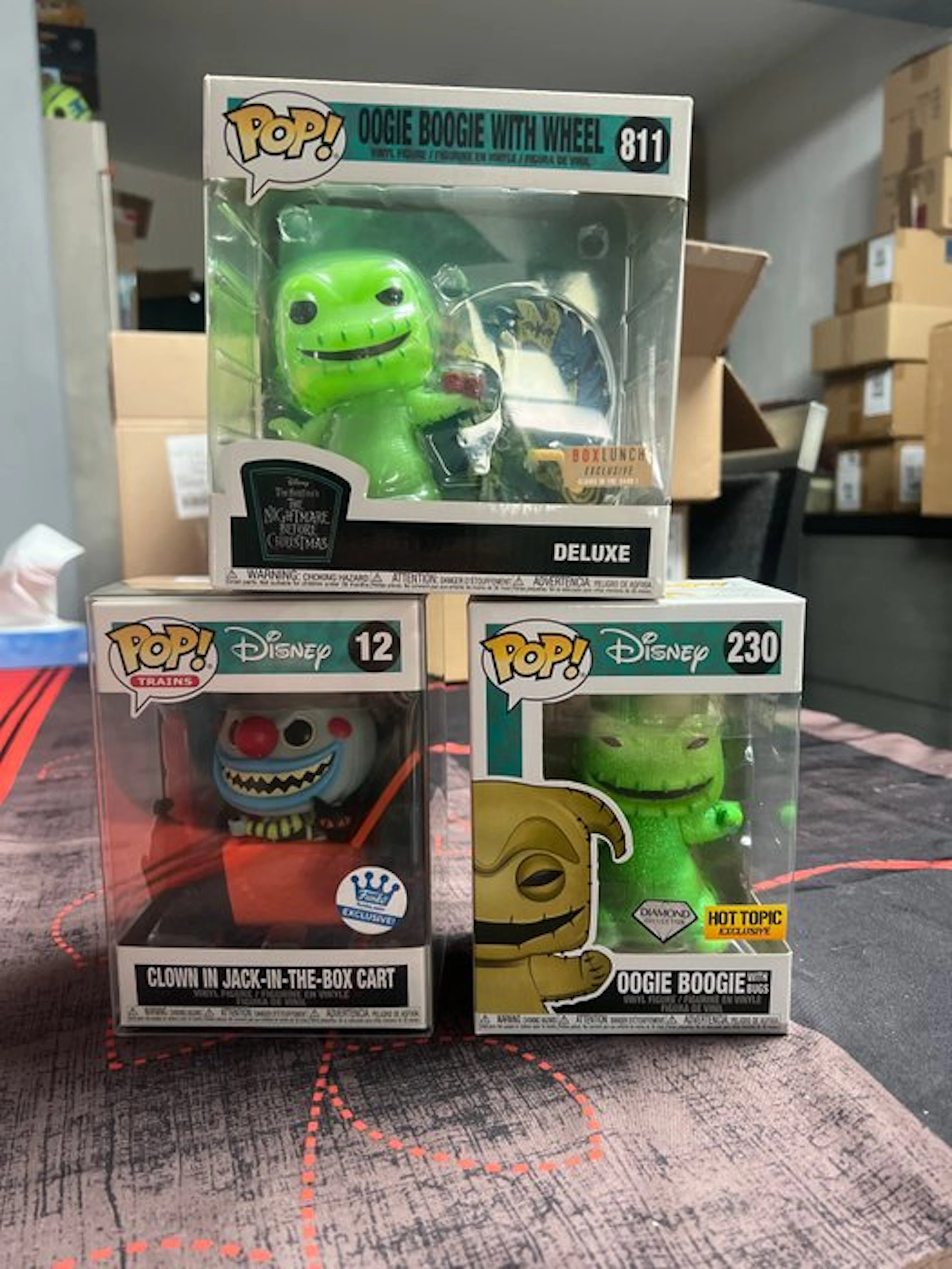 Funko - Funko Pop Oogie Boogie with Wheel - 2010-2020 - U.S.