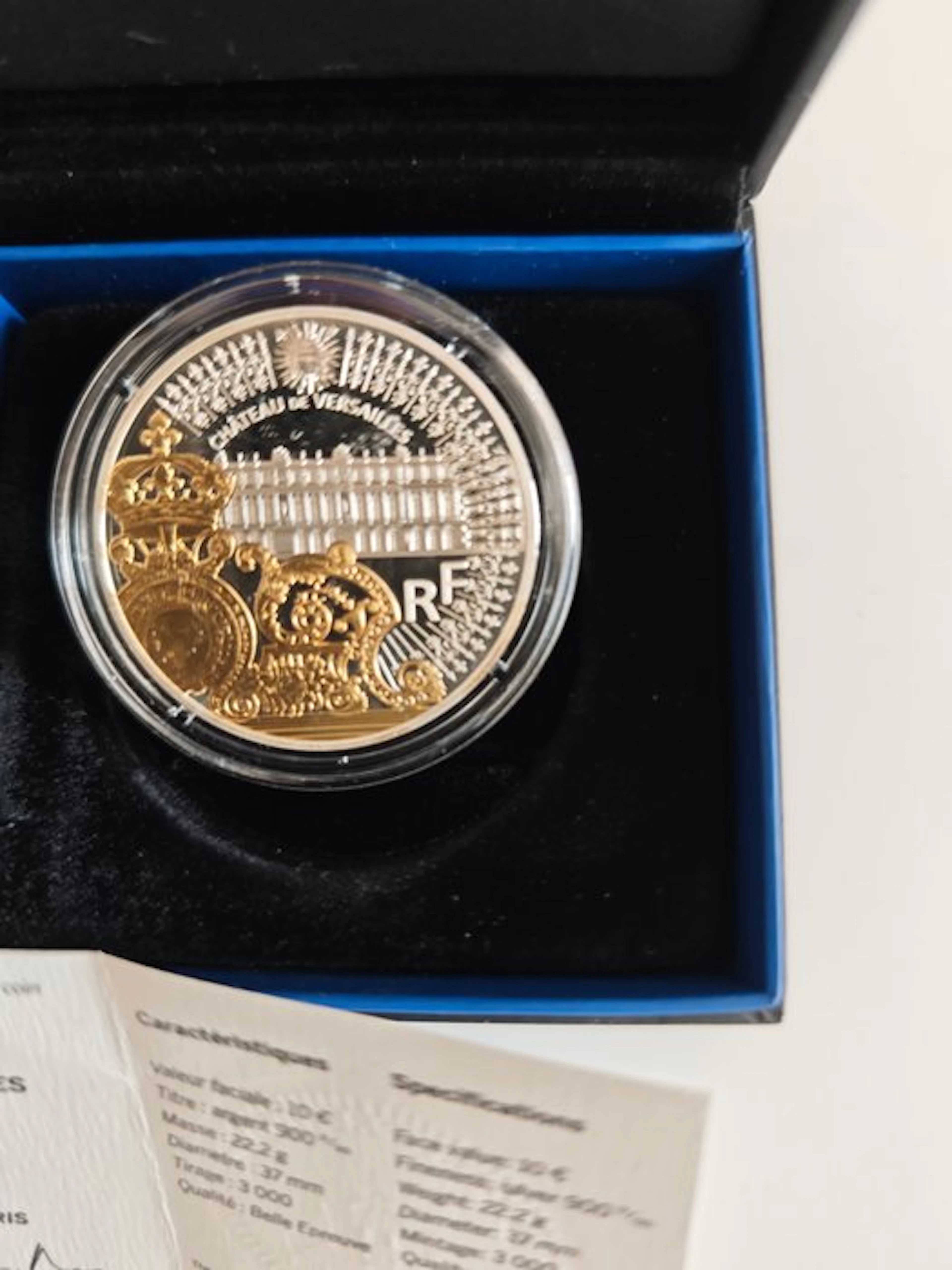 France. 10 Euro 2018 "Grilles de Versailles - Tresors de...