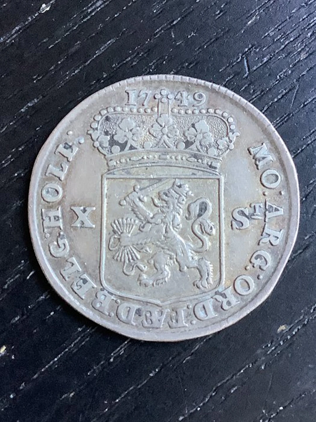 Netherlands, Holland 10 Stuiver 1749 (No reserve price)