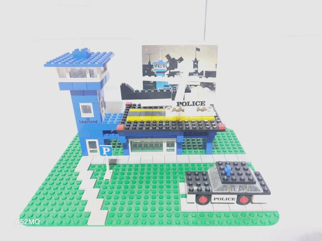 LEGO Set - 354 - Legoland, Classic - Police Heliport