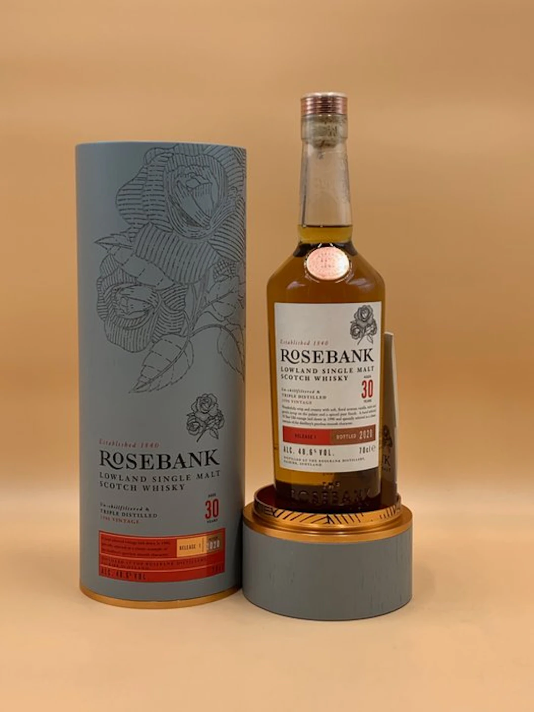 Rosebank 30 years old 1st Release - b. 2009 - 70cl