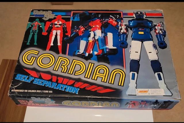 Bandai - Toy robot Robot Gordian Deluxe Set - 1980-1990 - Japan