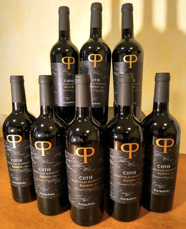 2021 Primitivo di Manduria Riserva Pietrapura - Puglia DOC - 8 Bottle (0.75L)
