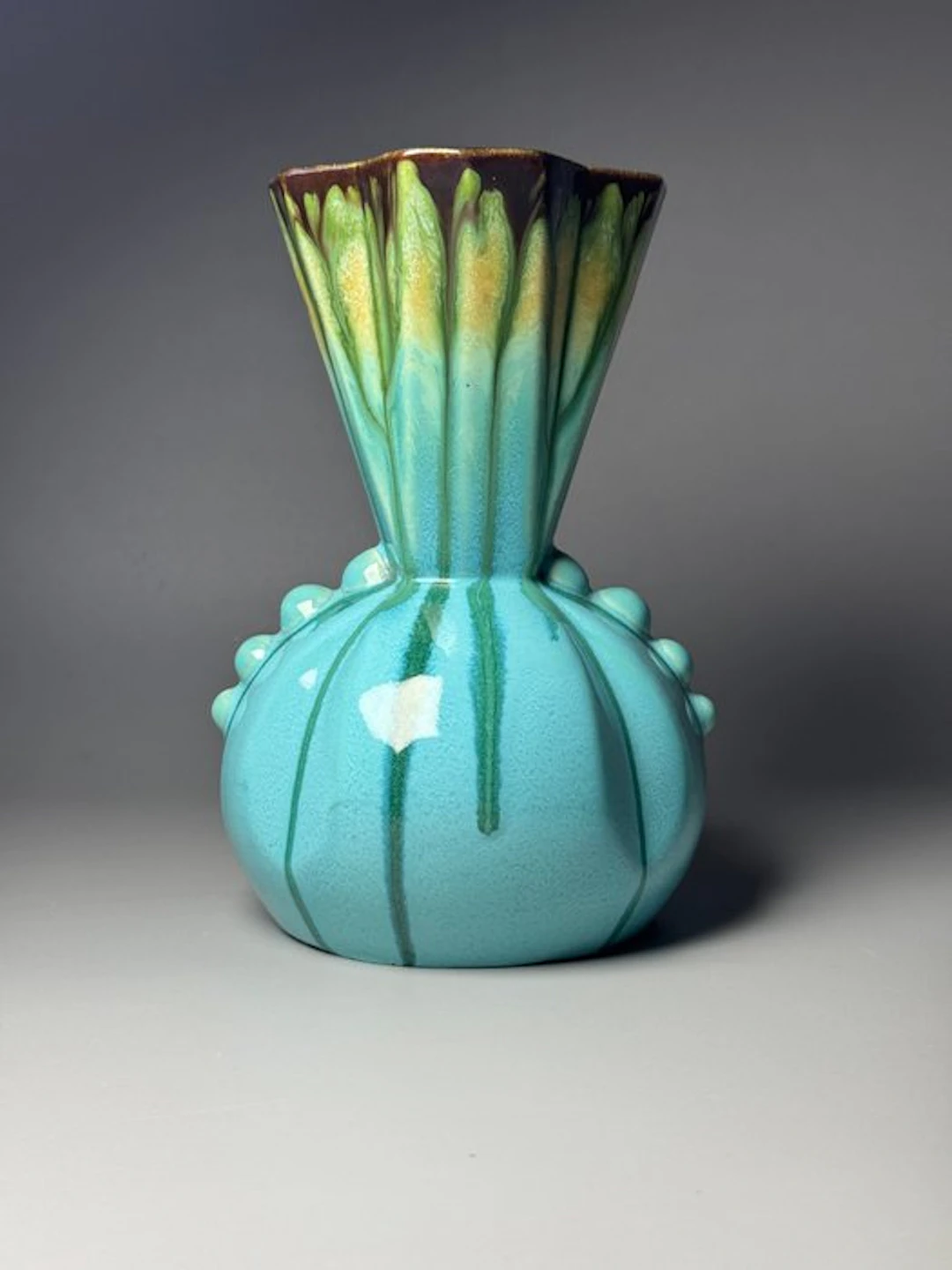 Faïenceries de Thulin - Vase - Faience - ART DECO