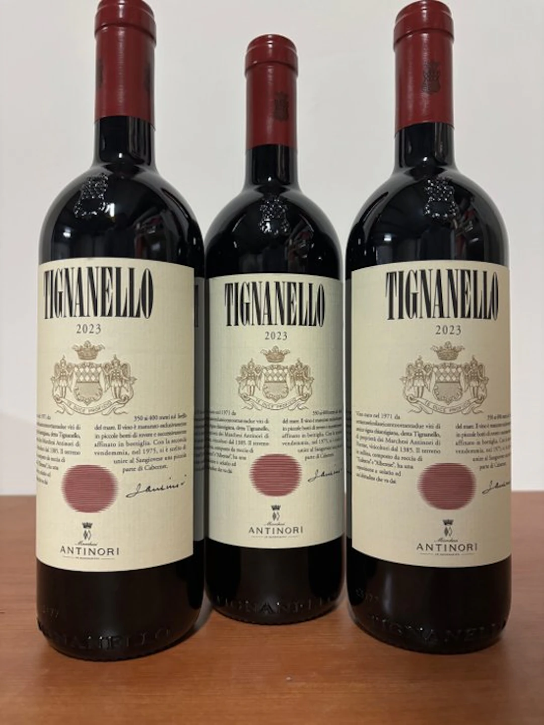 2023 Marchesi Antinori, Tignanello - Tuscany - 3 Bottles (0.75L)