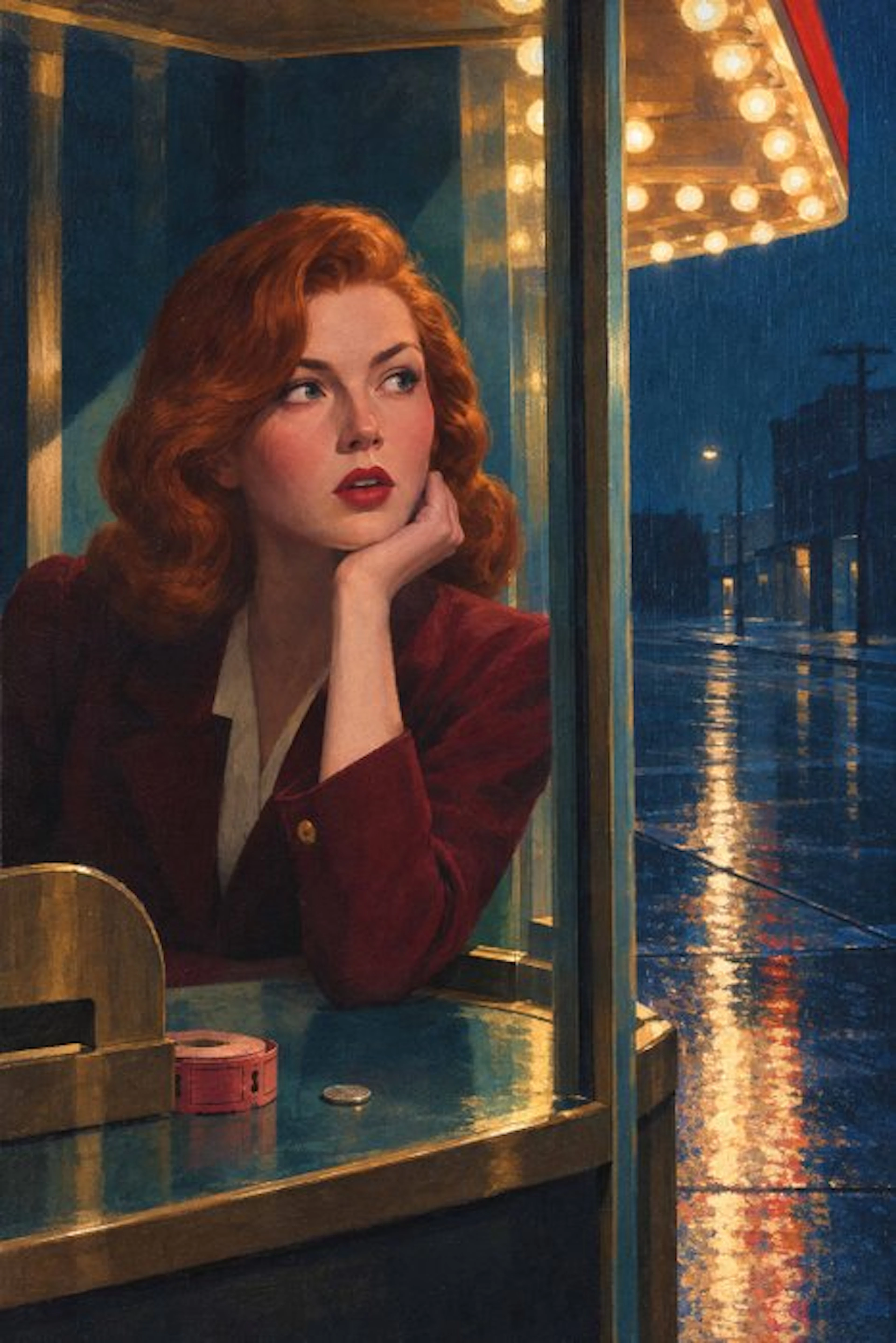 Le Yack - Last Show, Heavy Rain - Hand-signed