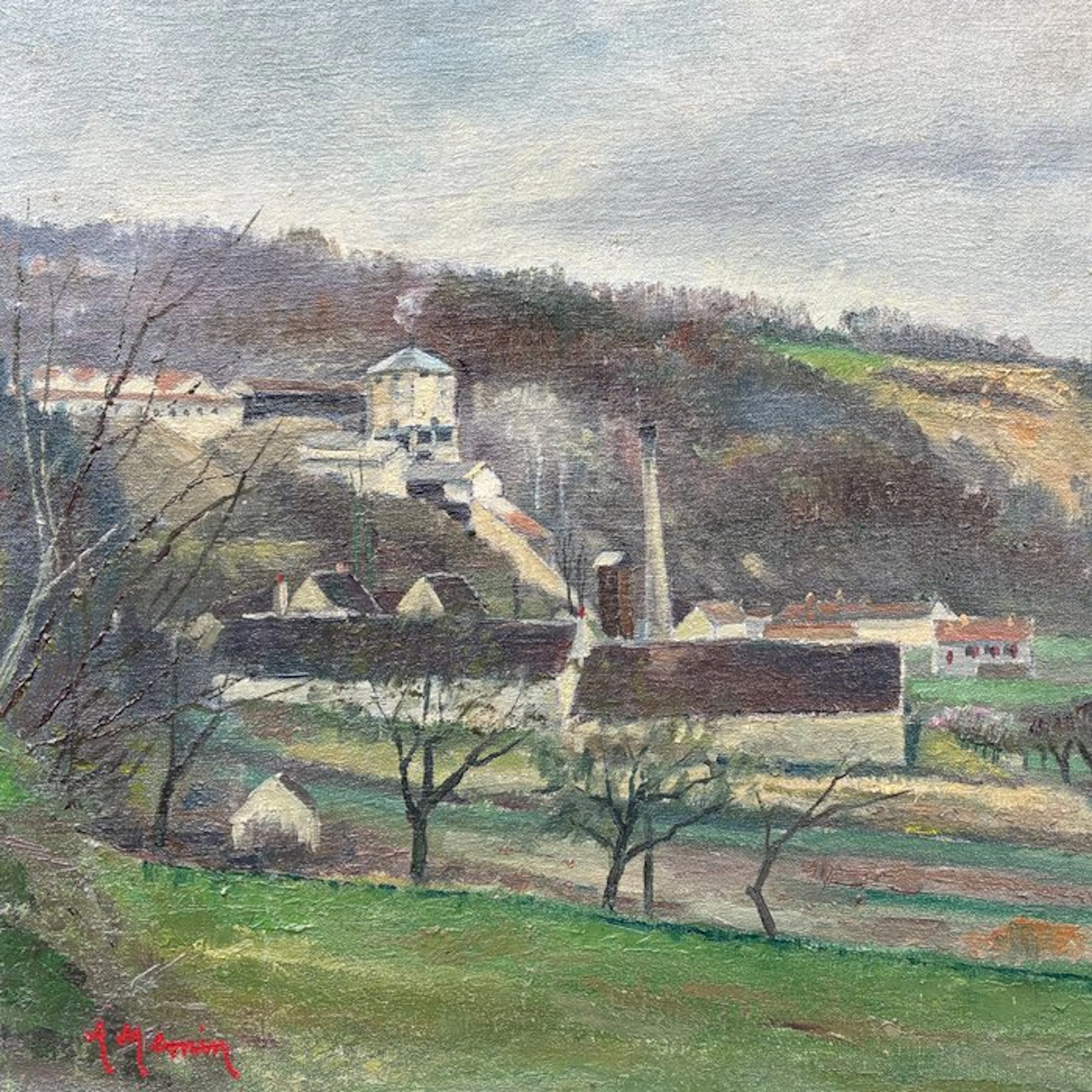 Augustin Memin (1910 - 1981) - Platrière de Pisse-Loup...