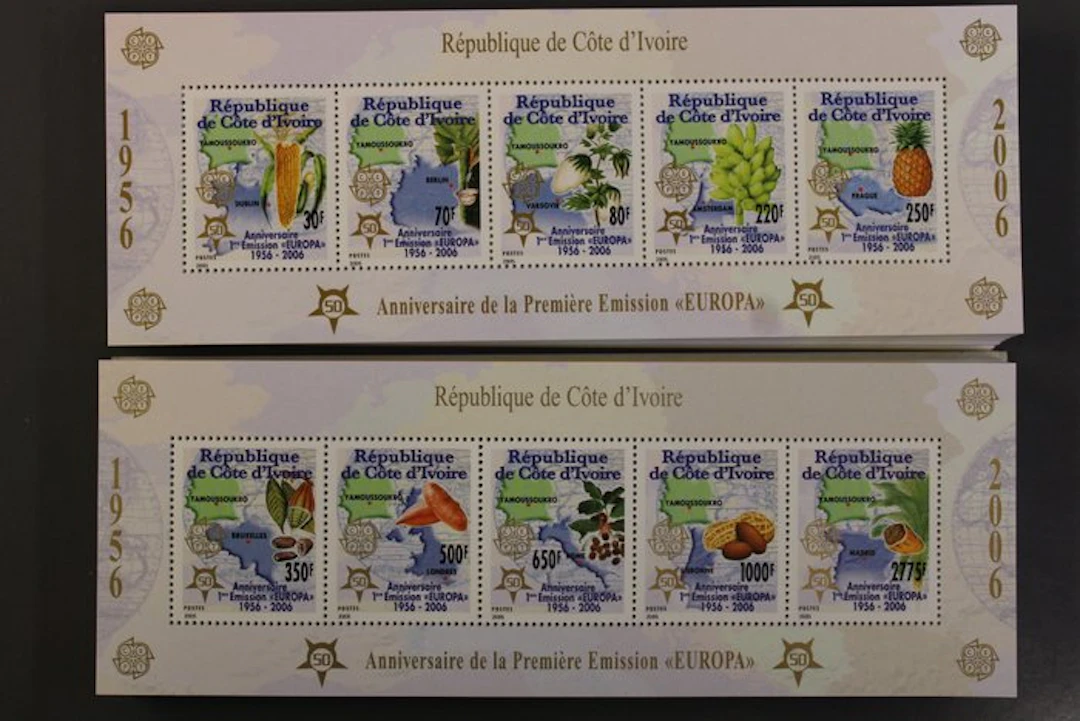 Europe: 50 Years of European Brands - 200 blocks from the Ivory Coast