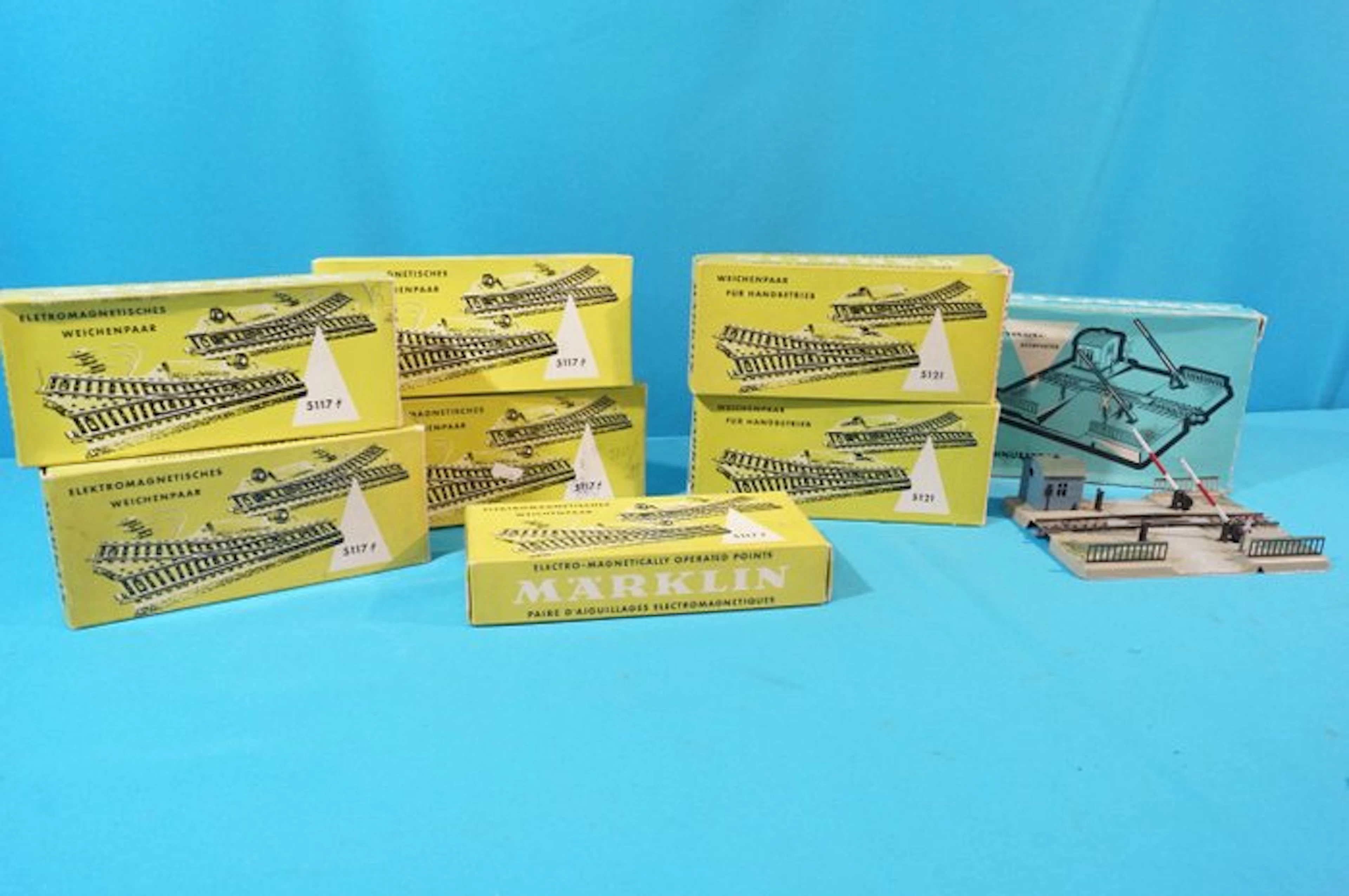 Märklin H0 - 5117-5221-7390 - Model train tracks (15)...