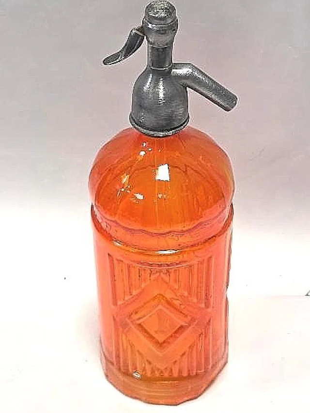 Siphon - carved orange siphon