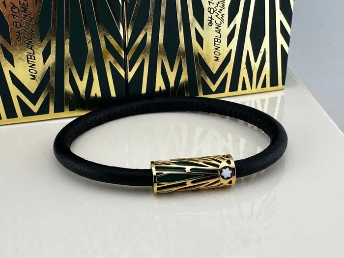 Montblanc - Metal, leather - Bracelet