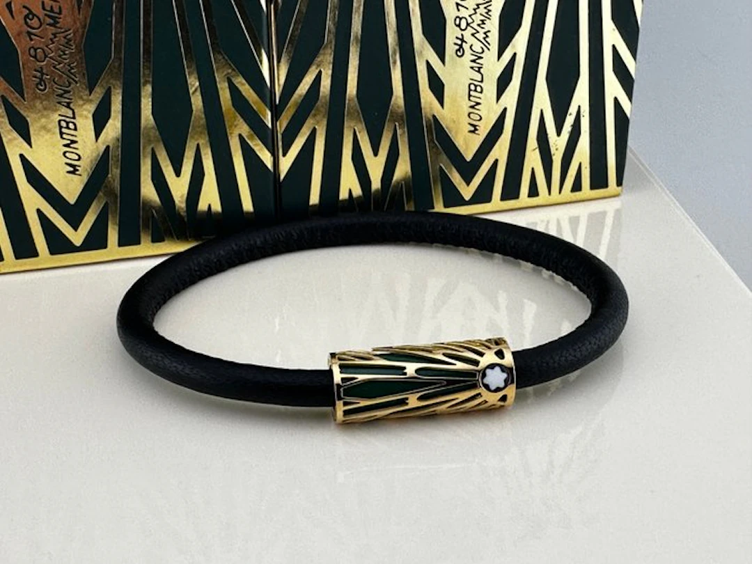 Montblanc - Metal, leather - Bracelet
