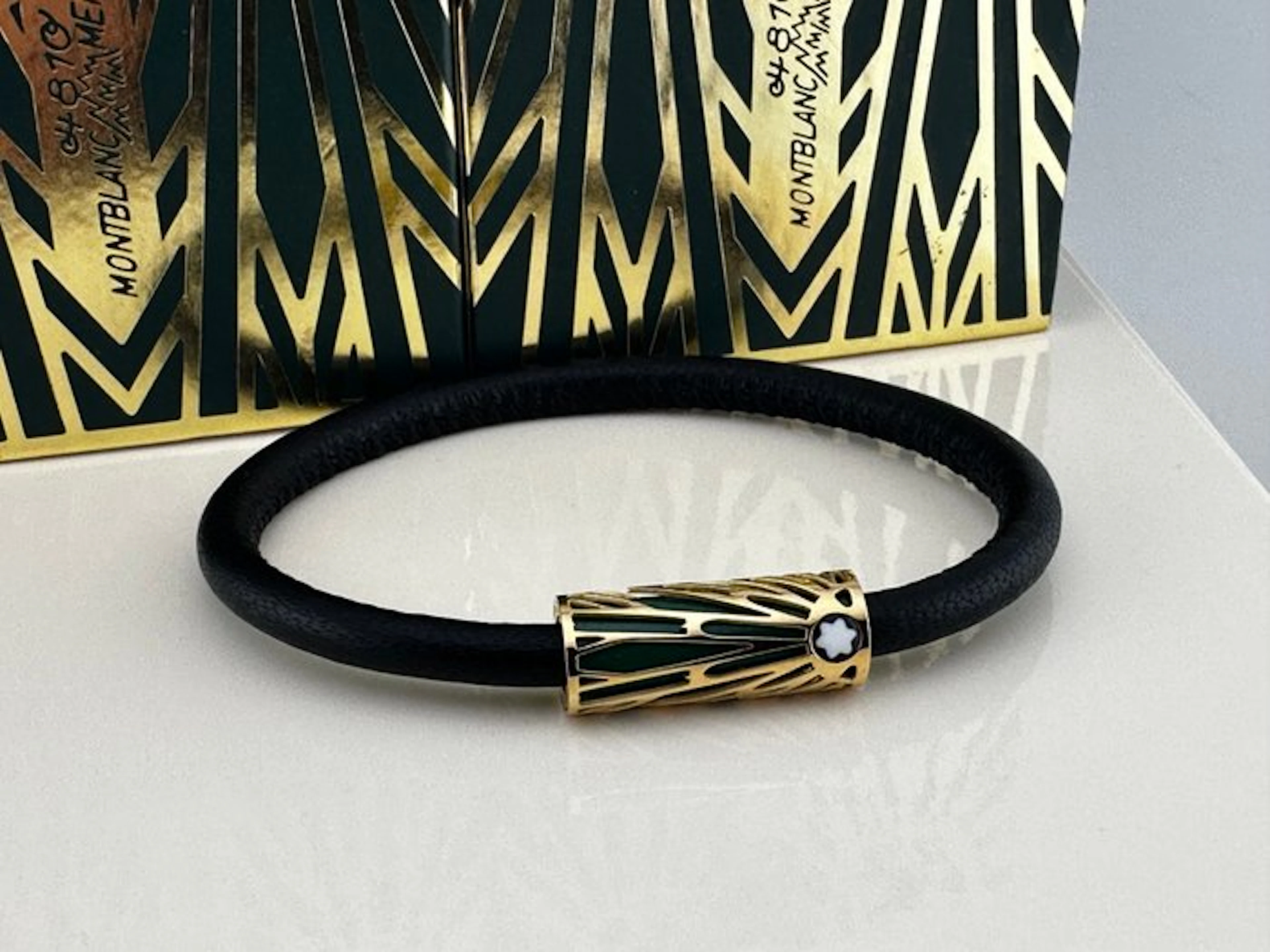 Montblanc - Metal, leather - Bracelet