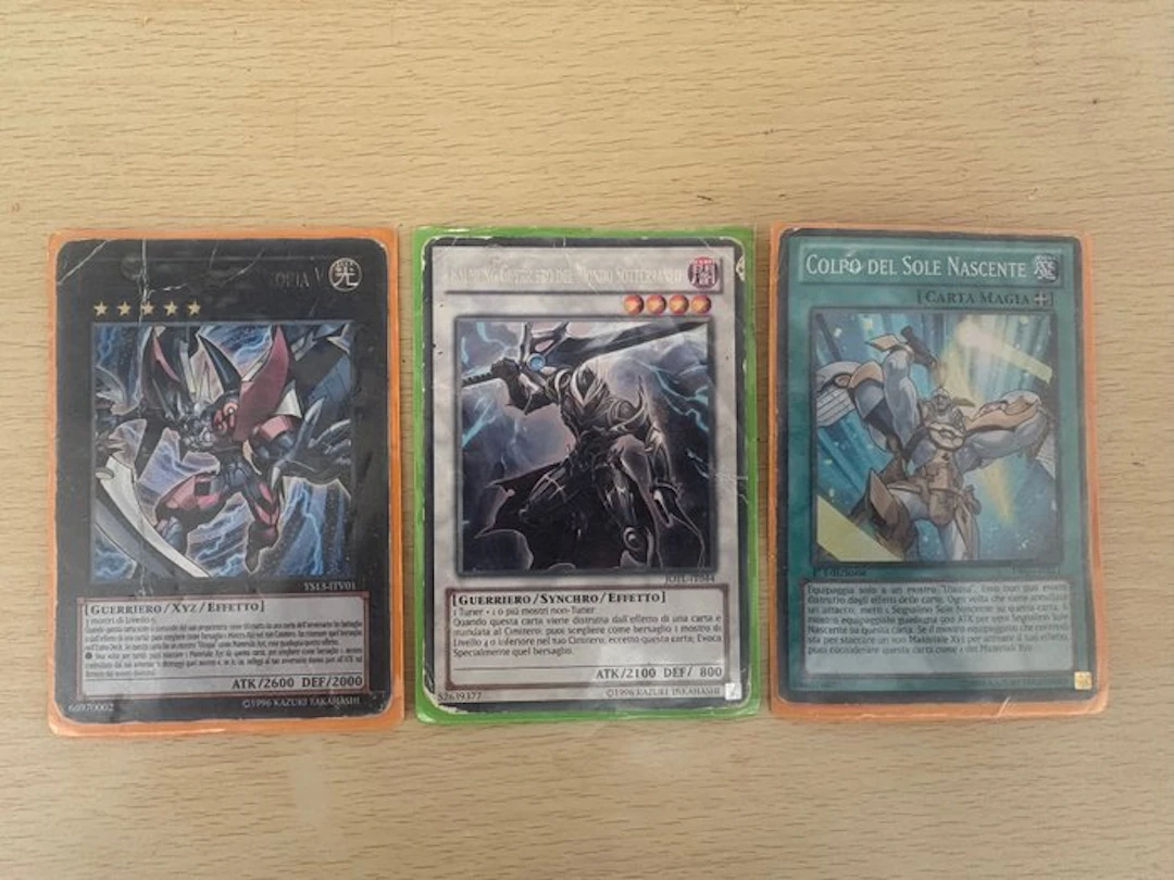 Konami - 4 Card - Yu-Gi-Oh! - Mago Nero Foil