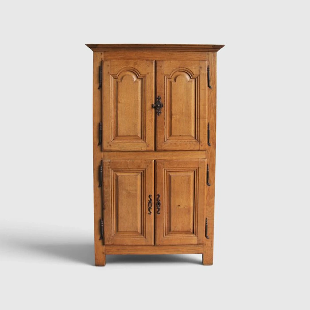 Cupboard - Oak, Wrought iron - Delivery available