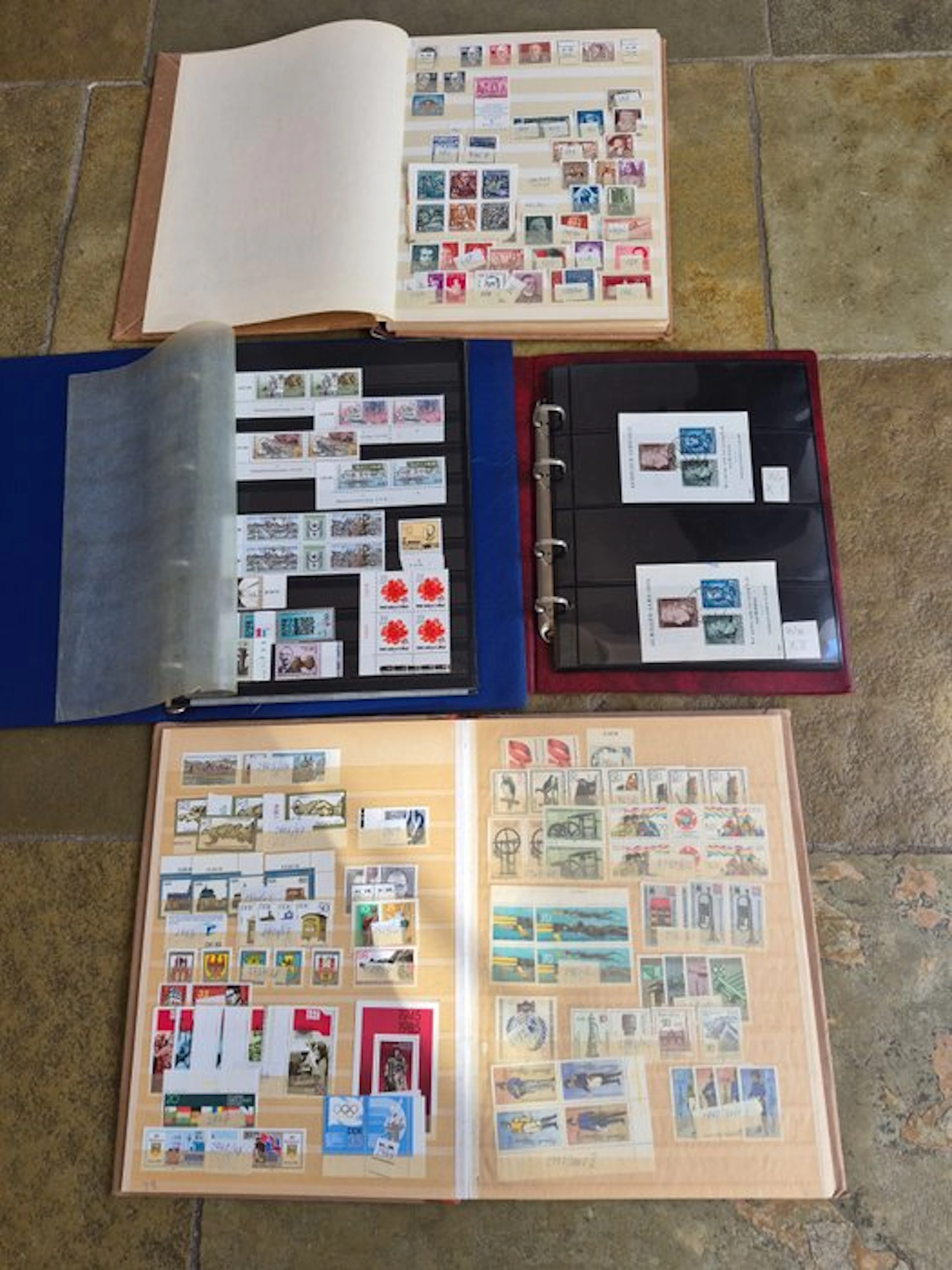 GDR 1949/1990 - Collection of postage stamps/blocks