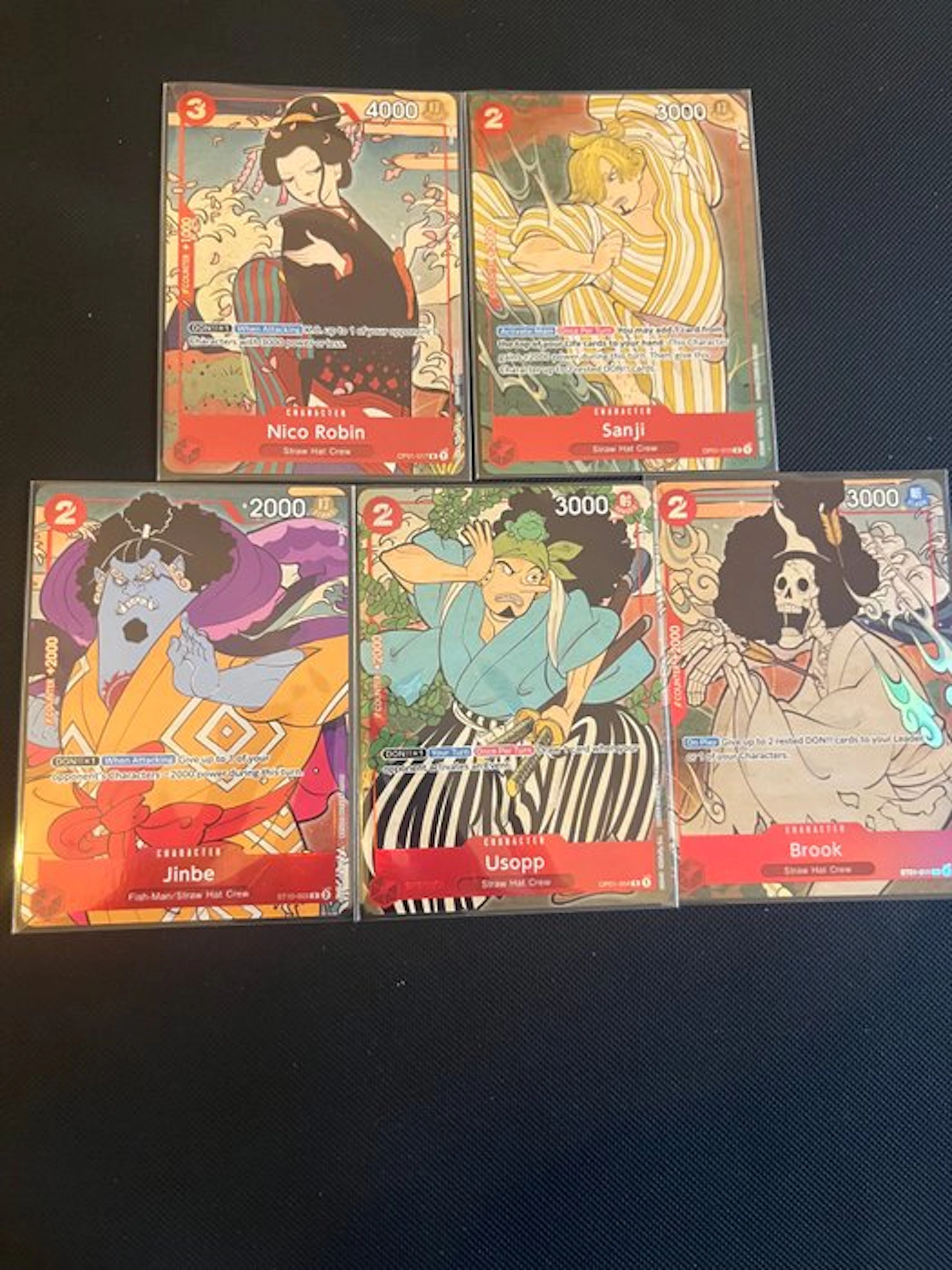 Bandai - 5 Card - One Piece - Sanji Foil, Full art