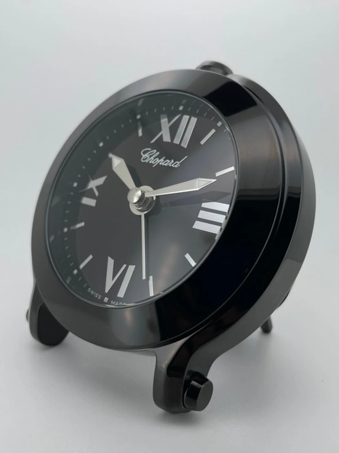 Table clock - Chopard - Contemporary Steel - 2010-2020 - Happy Sport