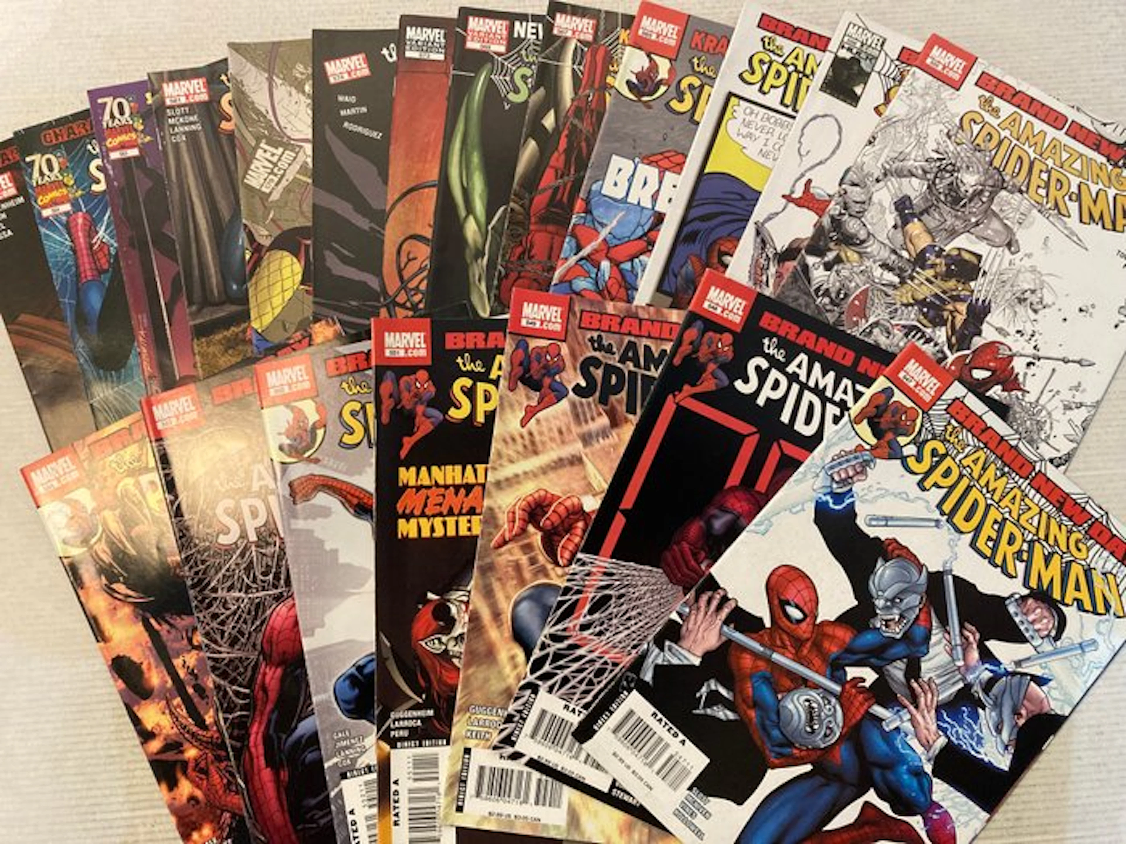 The Amazing Spider-Man (1998) 20 comics in Range # 547 to...
