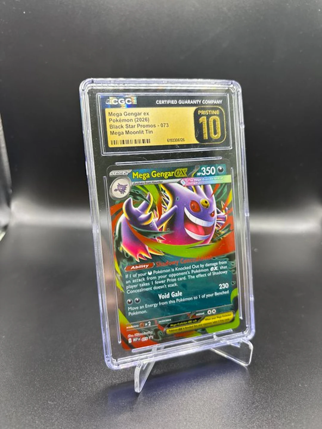 Pokémon - 1 Graded card - Mega Gengar 073 Promo - CGC Pristine 10
