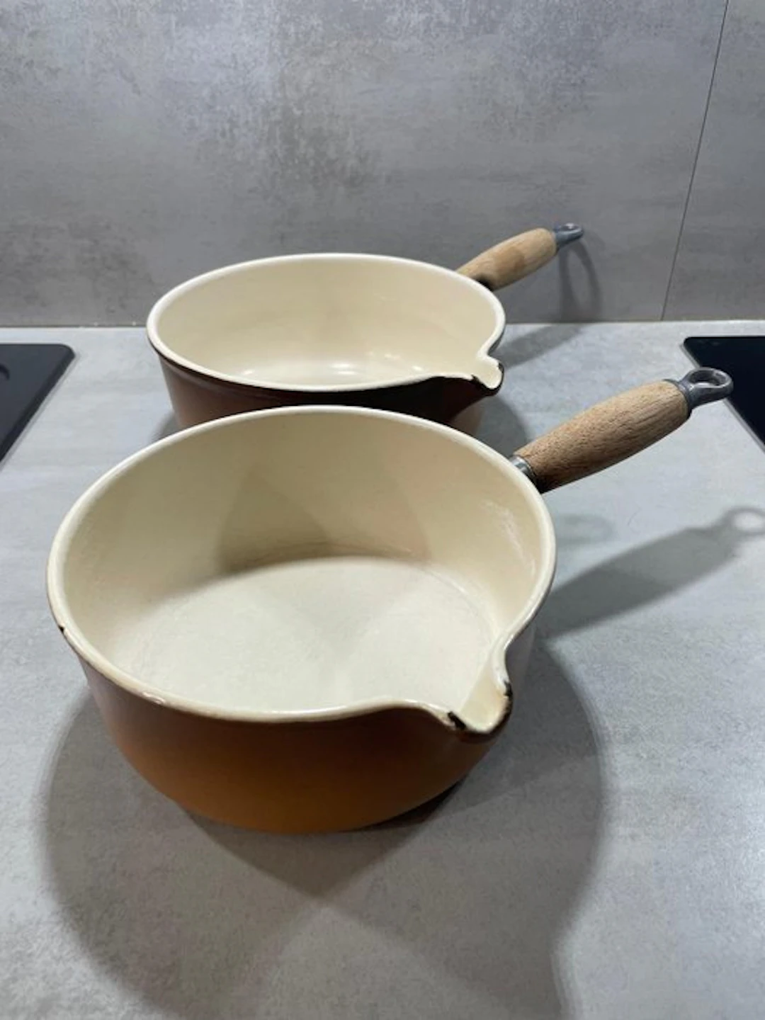 Le Creuset - Casserole dish (2) - Cast iron