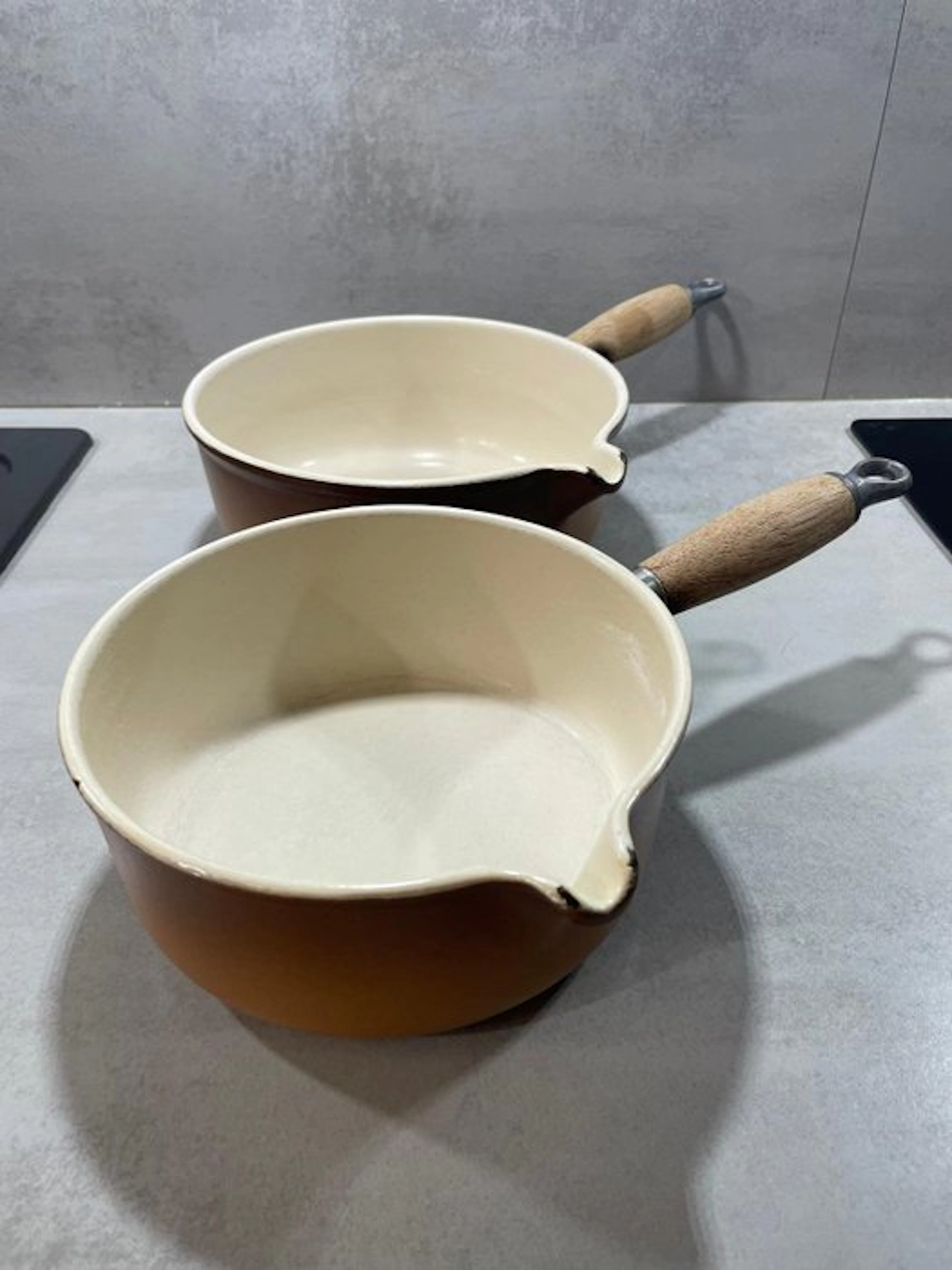 Le Creuset - Casserole dish (2) - Cast iron