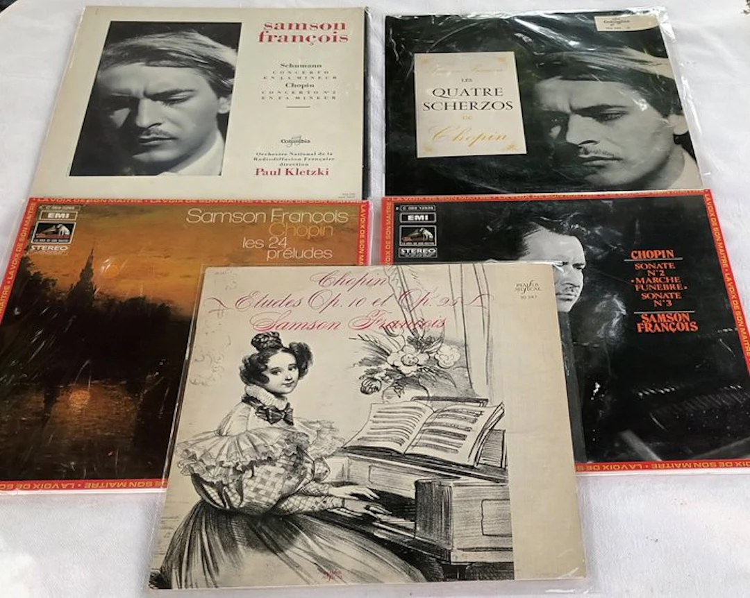 Samson François - 5 x albums - Chopin...