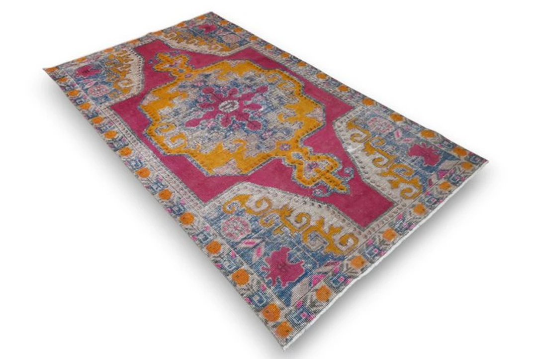 Colorful vintage - Rug - 225 cm - 130 cm - √ handmade √ certificate