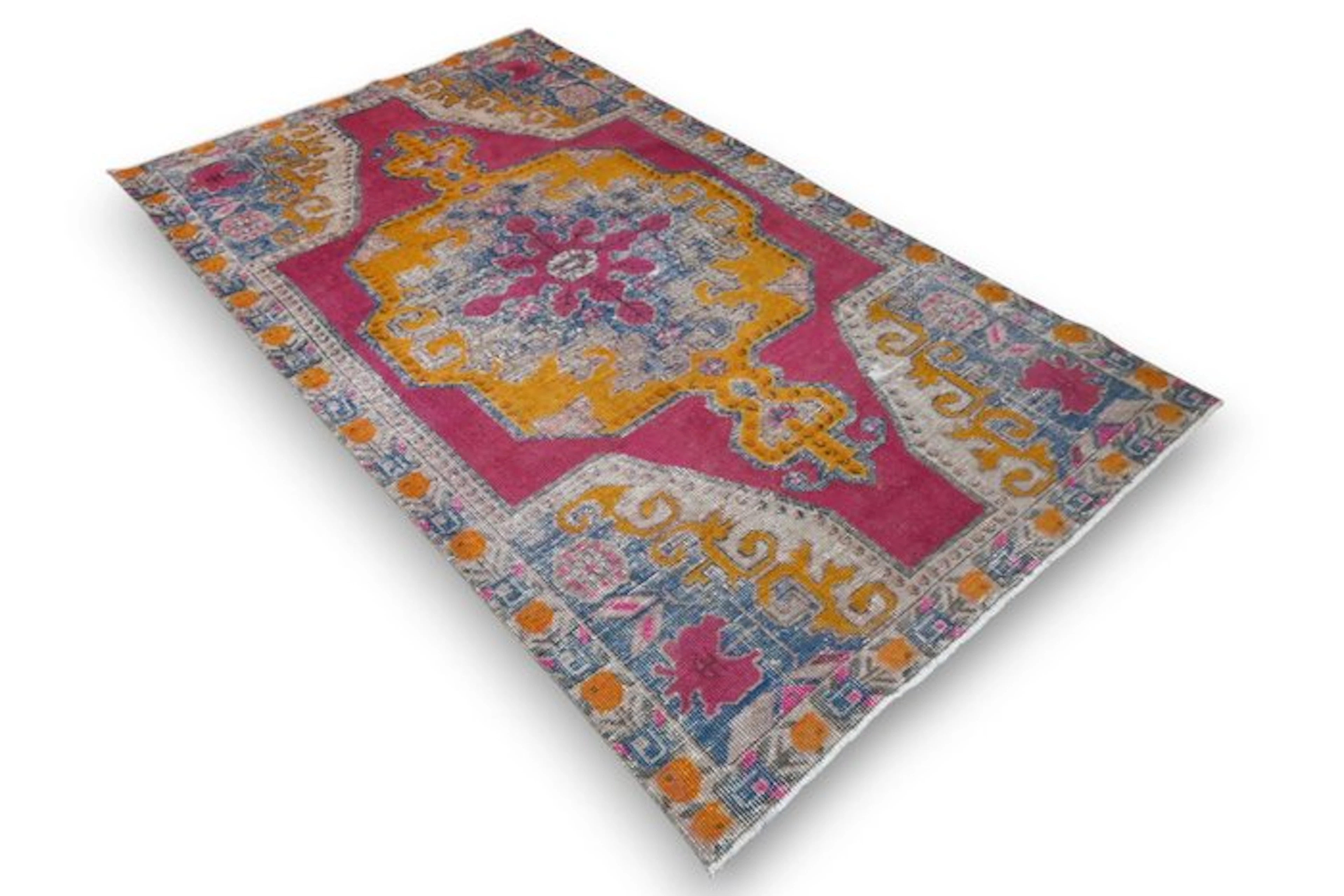 Colorful vintage - Rug - 225 cm - 130 cm - √ handmade √ certificate