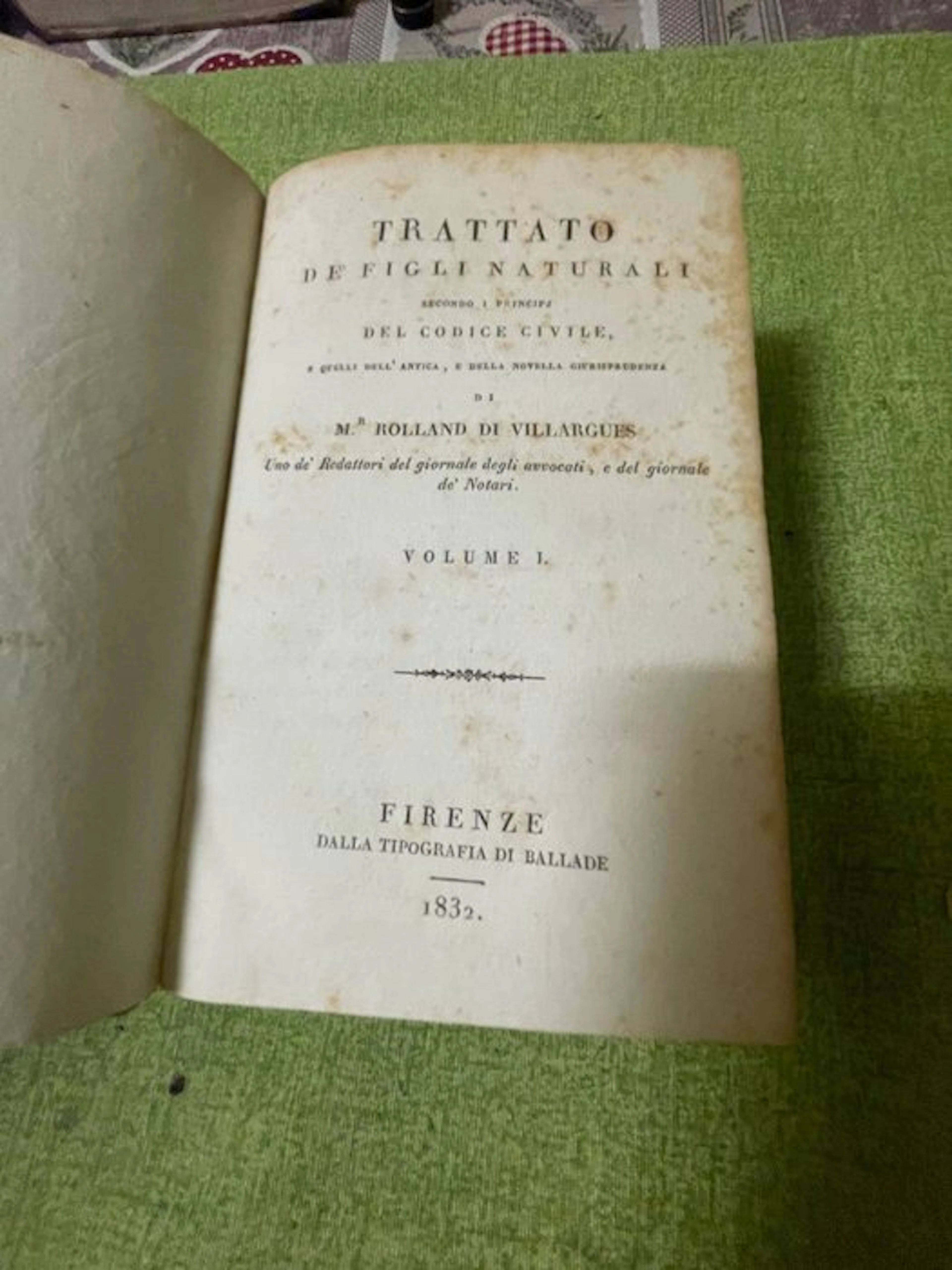 Jean-Joseph-François Rolland de Villargues - Trattato de'...