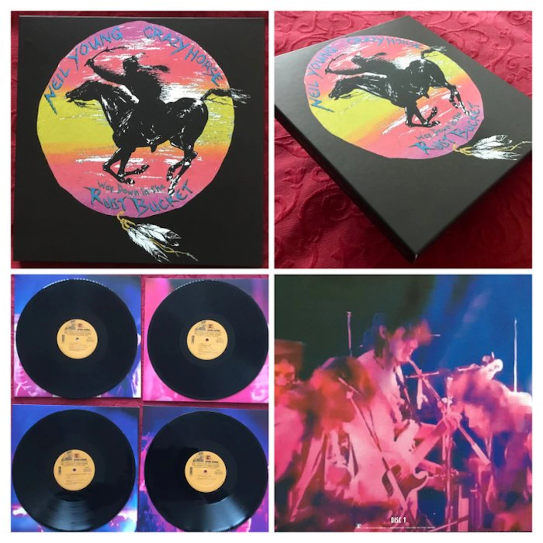 NEIL YOUNG WITH CRAZY HORSE - Down The Rust Bucket (4 LP...