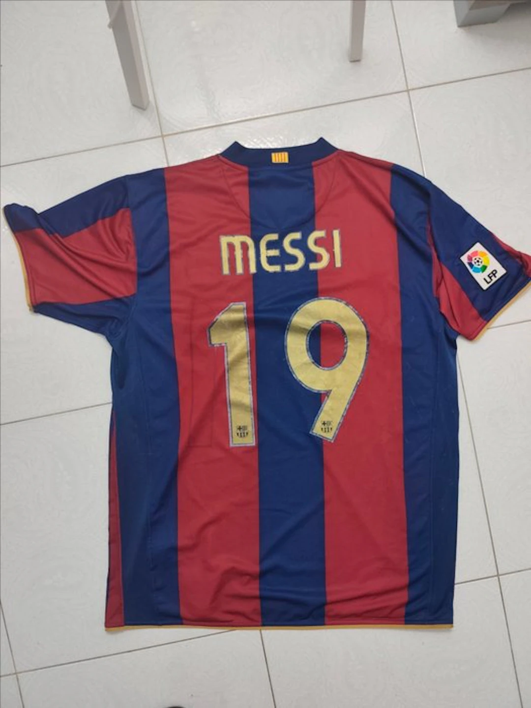 FC Barcelona - Spanish Football League - Lionel Messi - 2006 - Football shirt