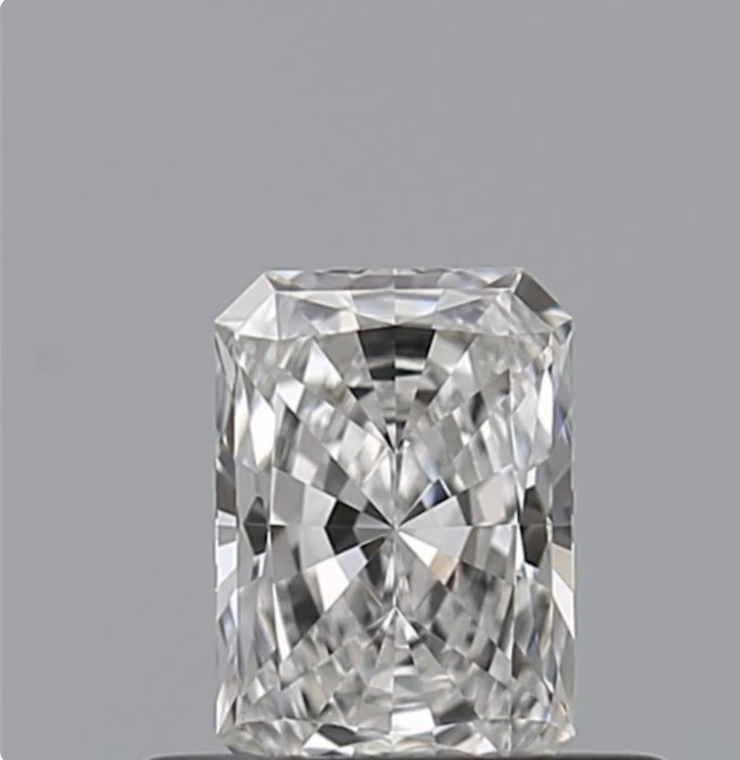 1 pcs Diamond (Natural) - 0.36 ct - Radiant - E - IF...