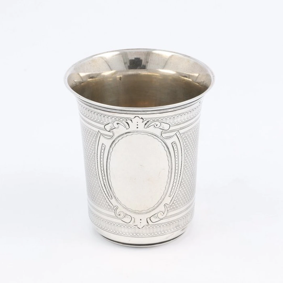 Drinkbeker / Lepelvaasje - België ca. 1875 - Cup - .800 silver