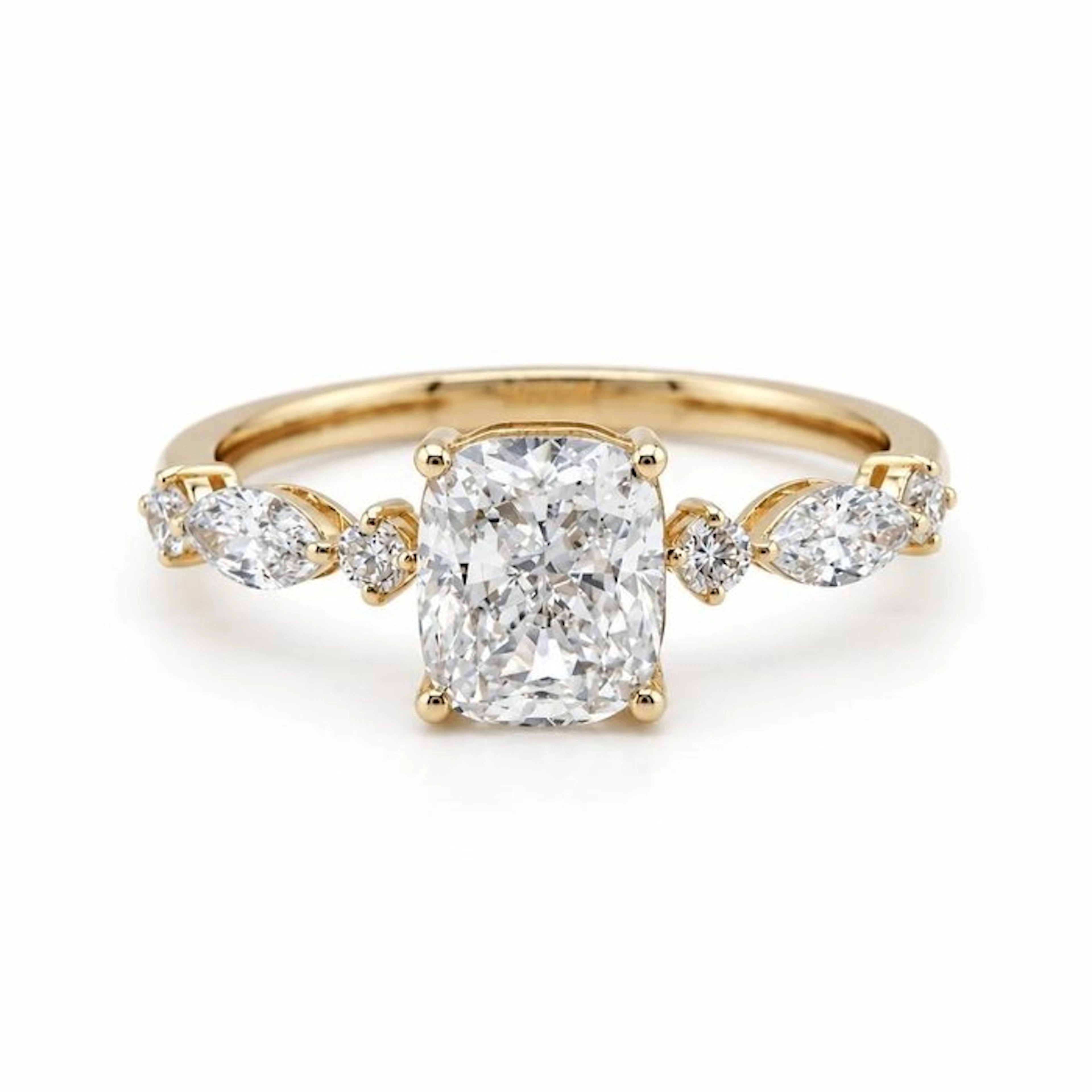 No reserve price - Ring - 14 kt