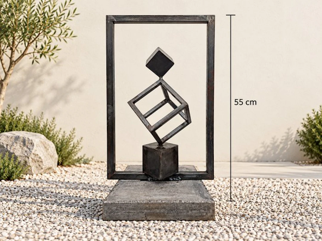 D.B - Sculpture Balance Frame solid outdoor/indoor L size No Reserve