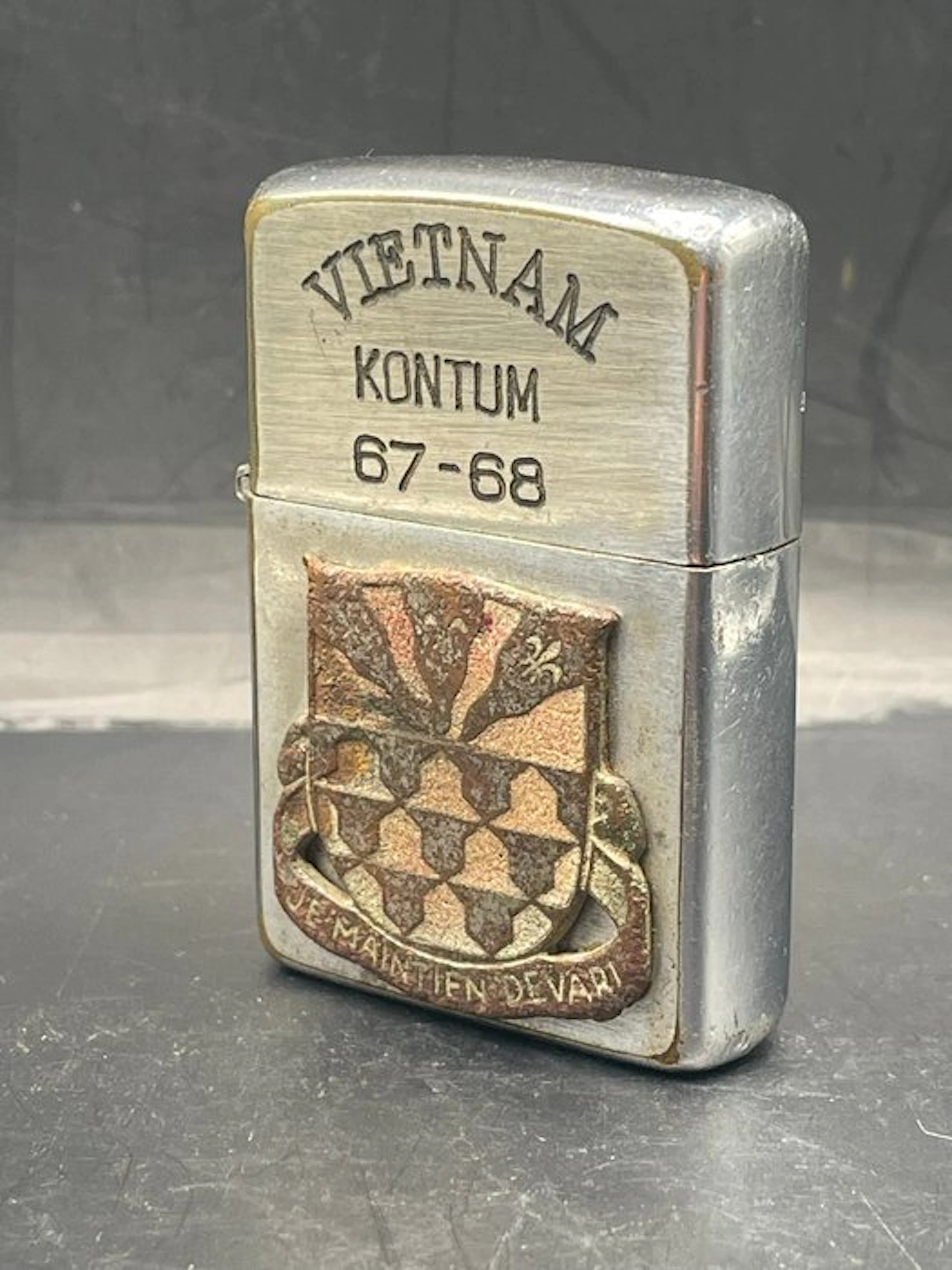 Zippo - ZIPPO VIETNAM KONTUM - 67/68 - No reserve price...