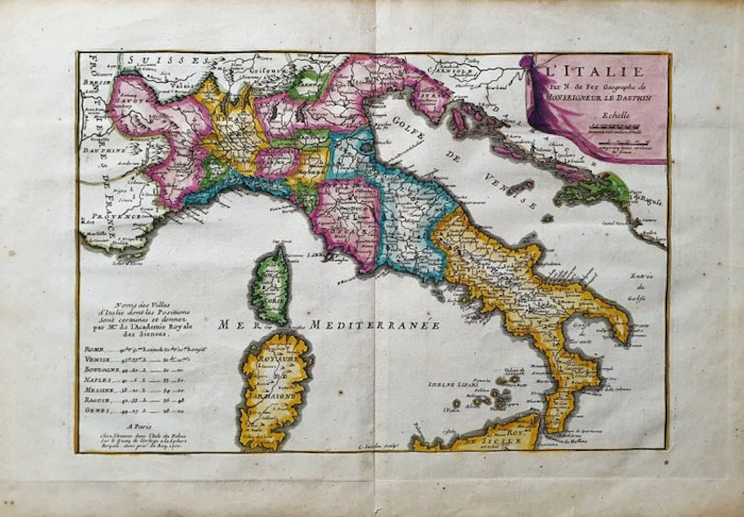 Europe - Italy / Sicily / Sardinia / Molise / Trentino /...