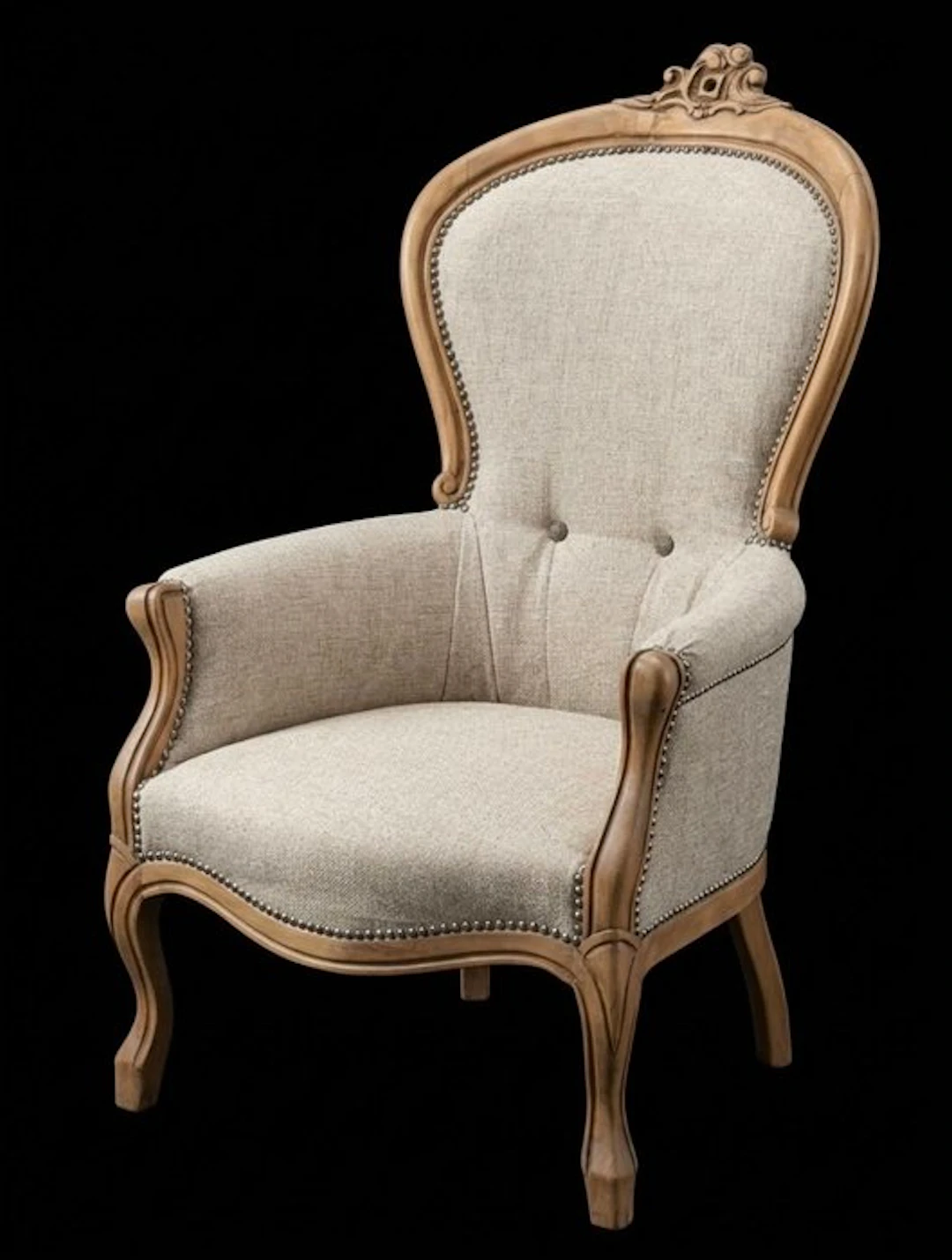 Armchair - Wood - Antique early 1900s